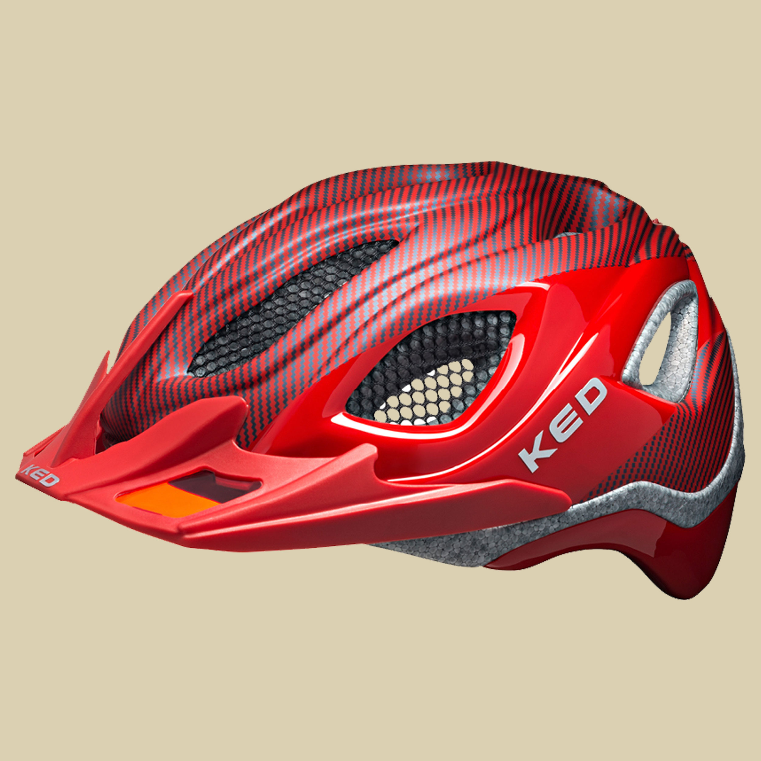 Certus Pro Kopfumfang L 55-63 cm Farbe red glossy matt