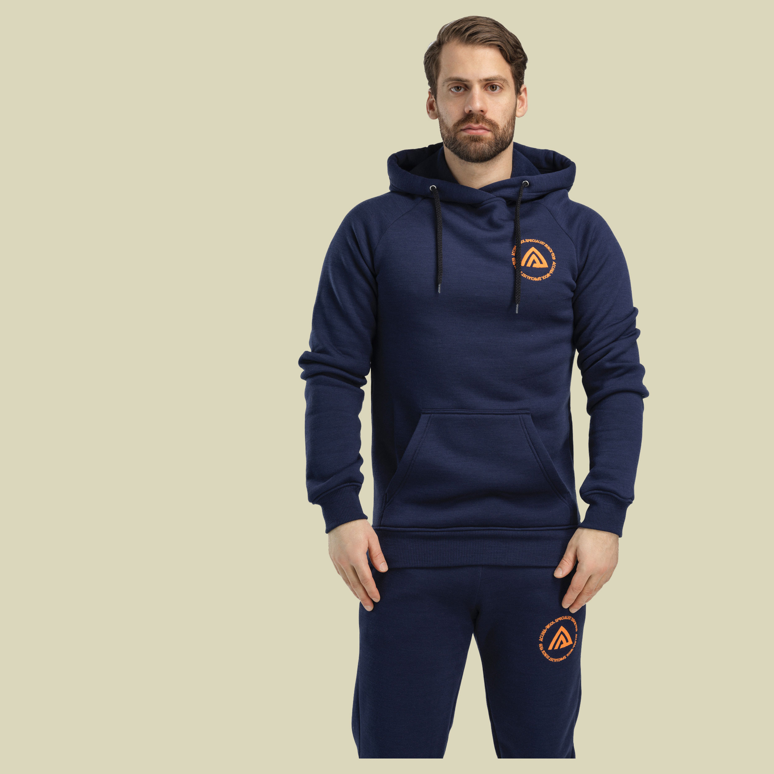 FleeceWool V2 Hoodie Man navy blazer XXL