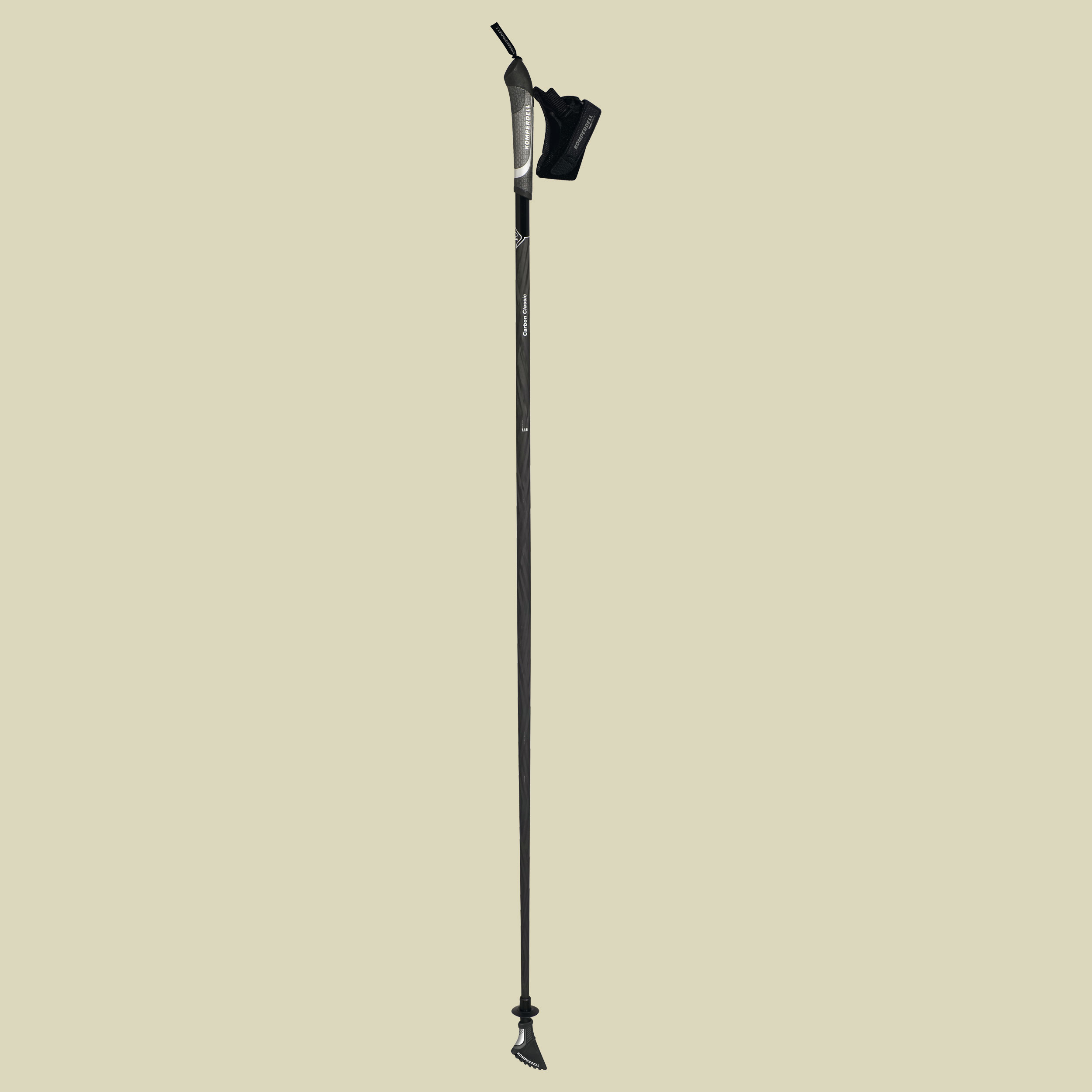 Carbon Classic Länge 125 cm Farbe black