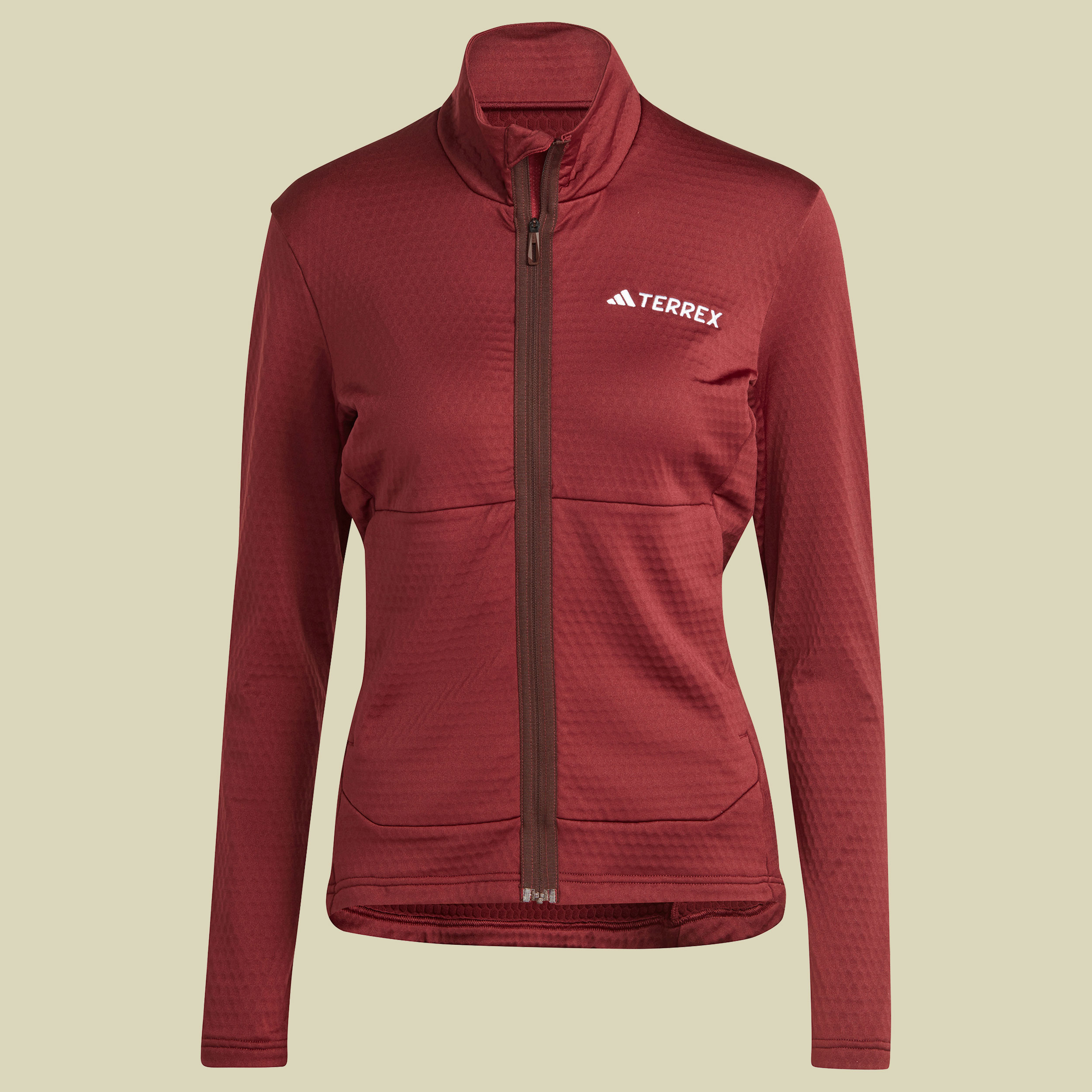 Terrex Multi Light Fleecejacket Women Größe L  Farbe shadow red