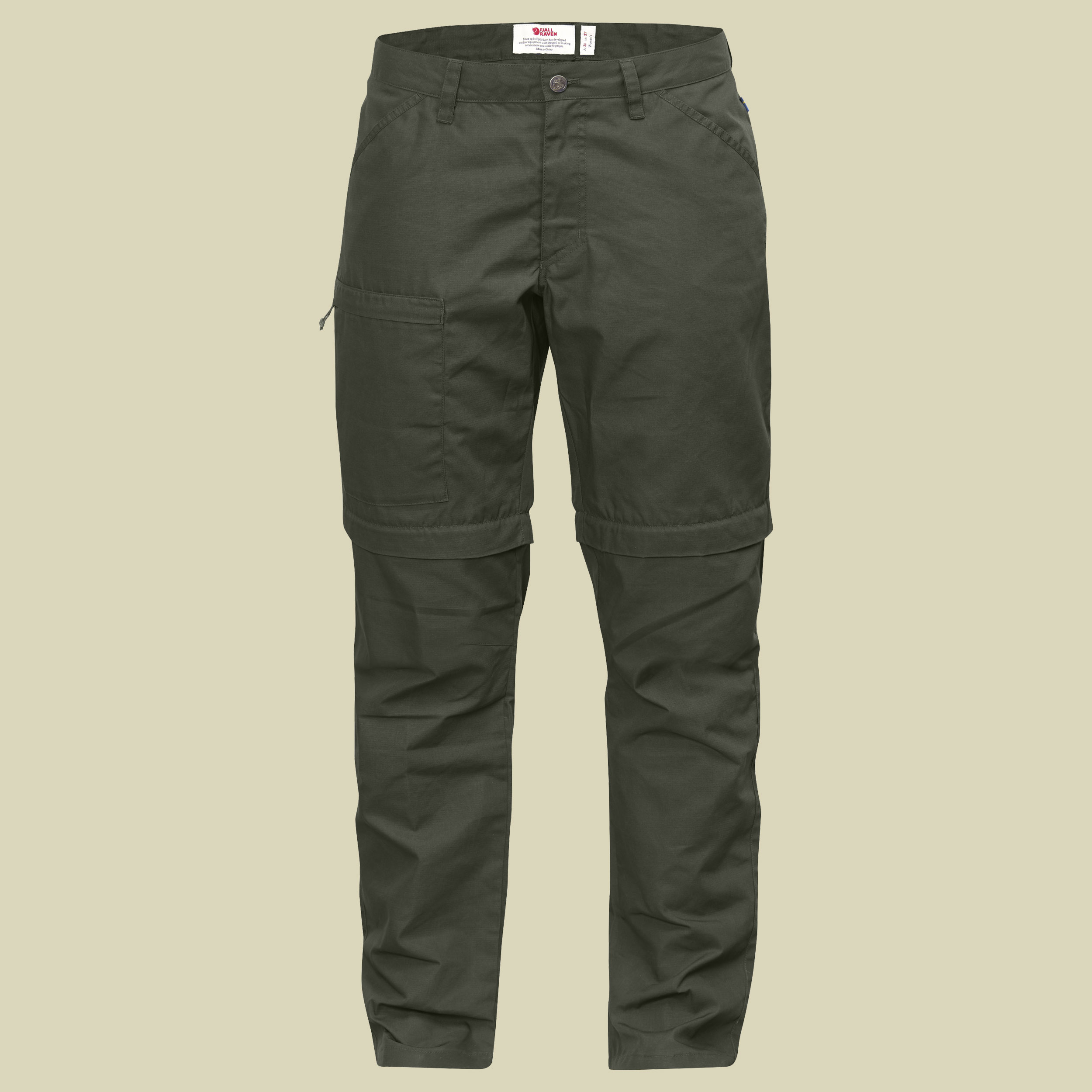 High Coast Zip-Off Trousers Women Größe 42 Farbe mountain grey