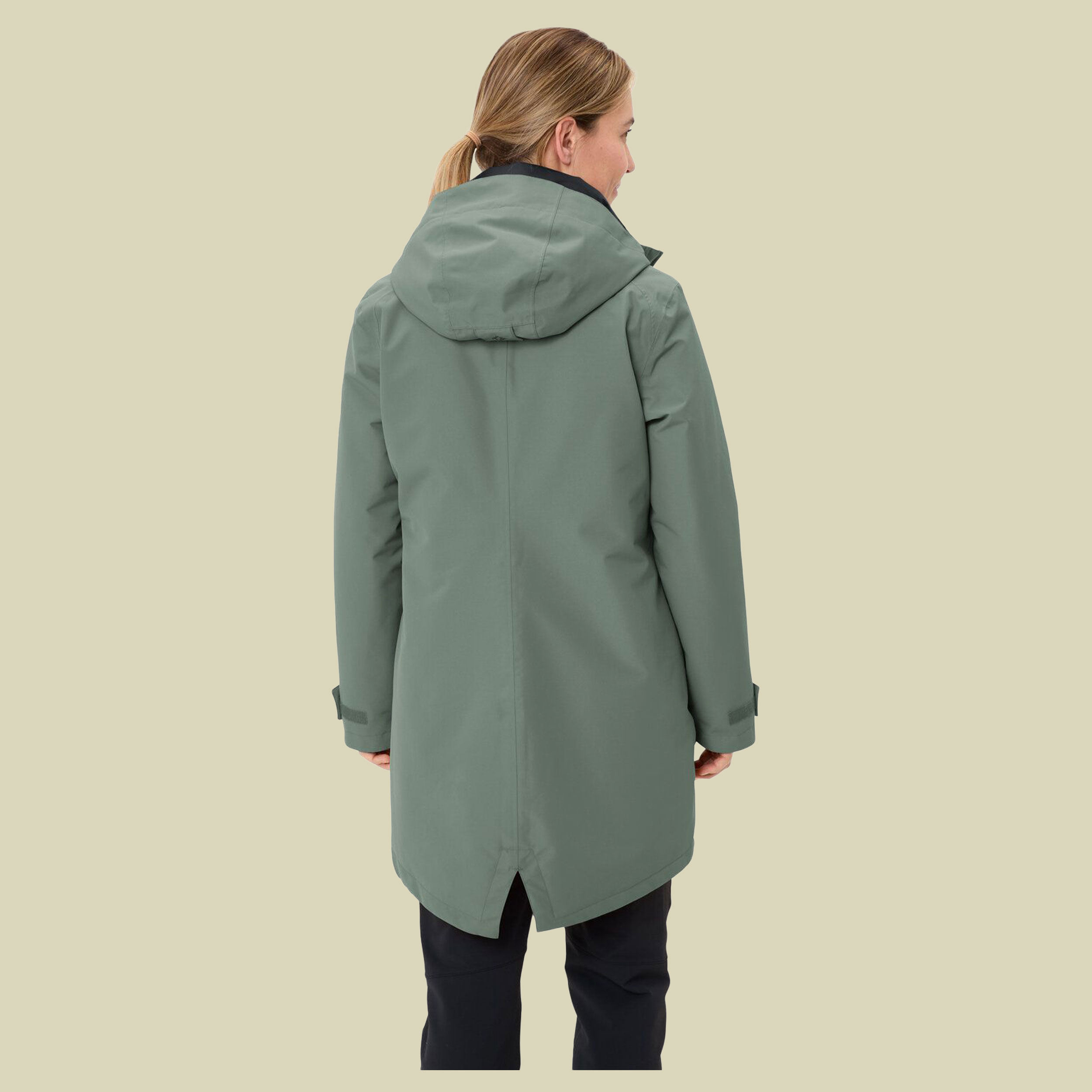 Skomer Winter Parka III Women 44 grün - agave