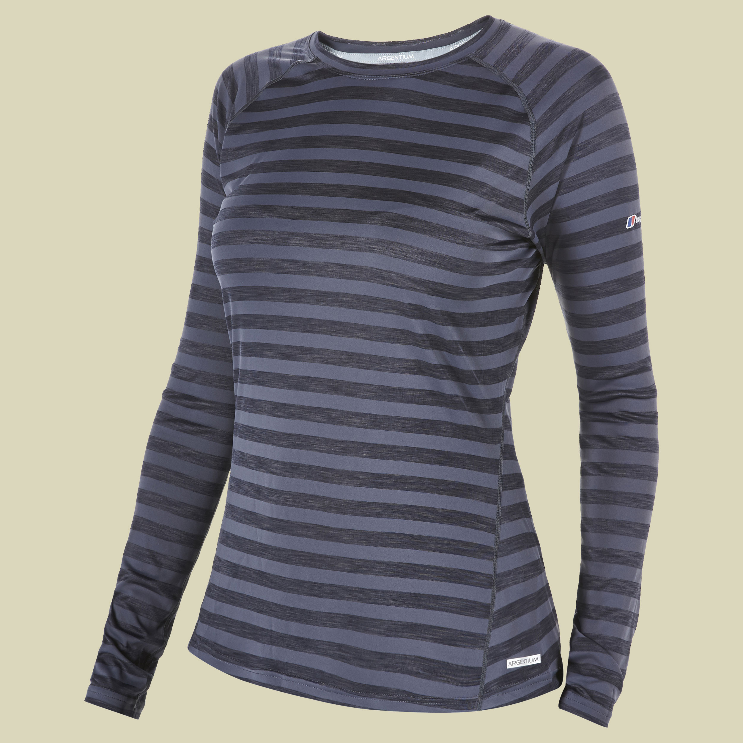 Tech Tee Stripe LS Women