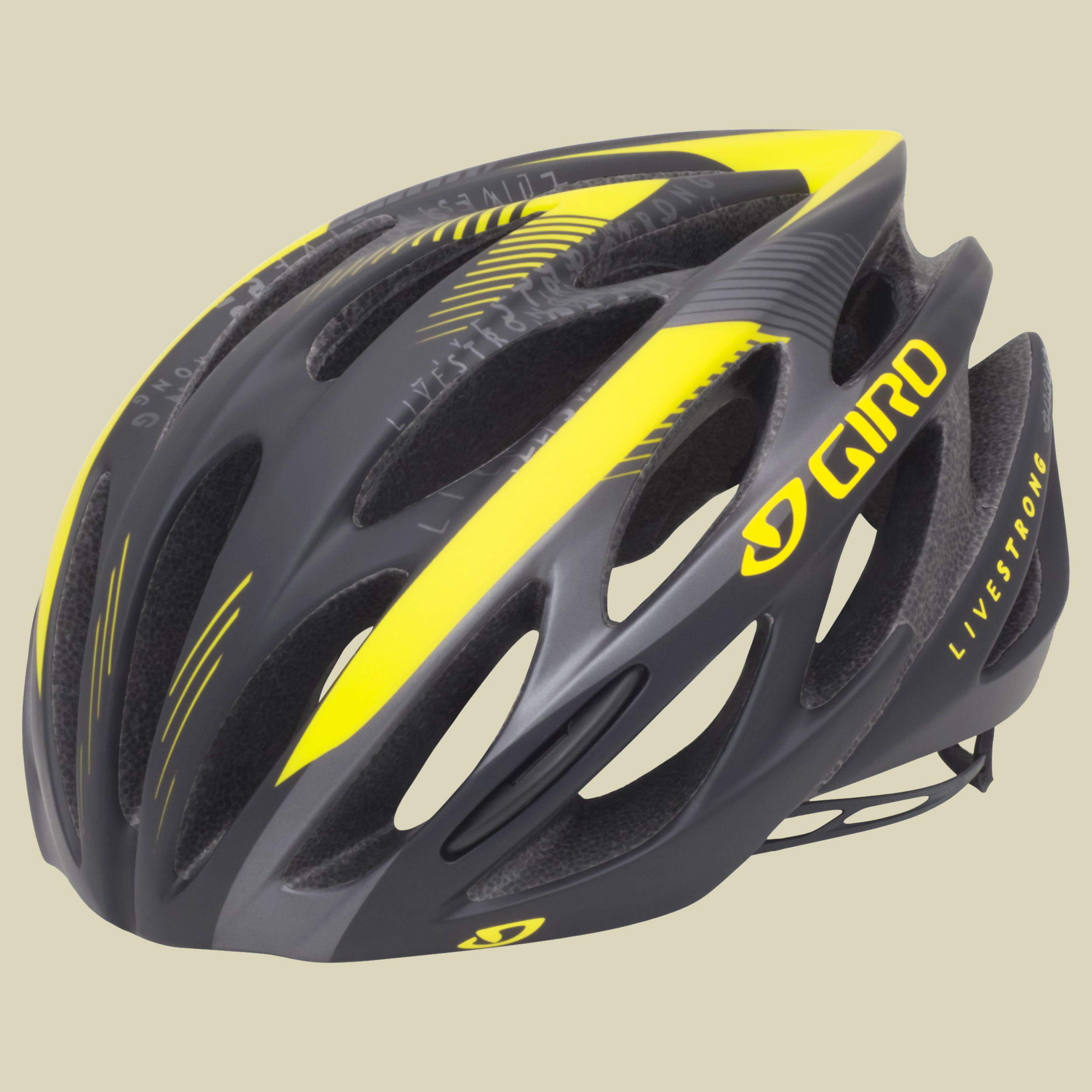 Saros Kopfumfang M 55-59 cm Farbe matte yellow/black livestrong