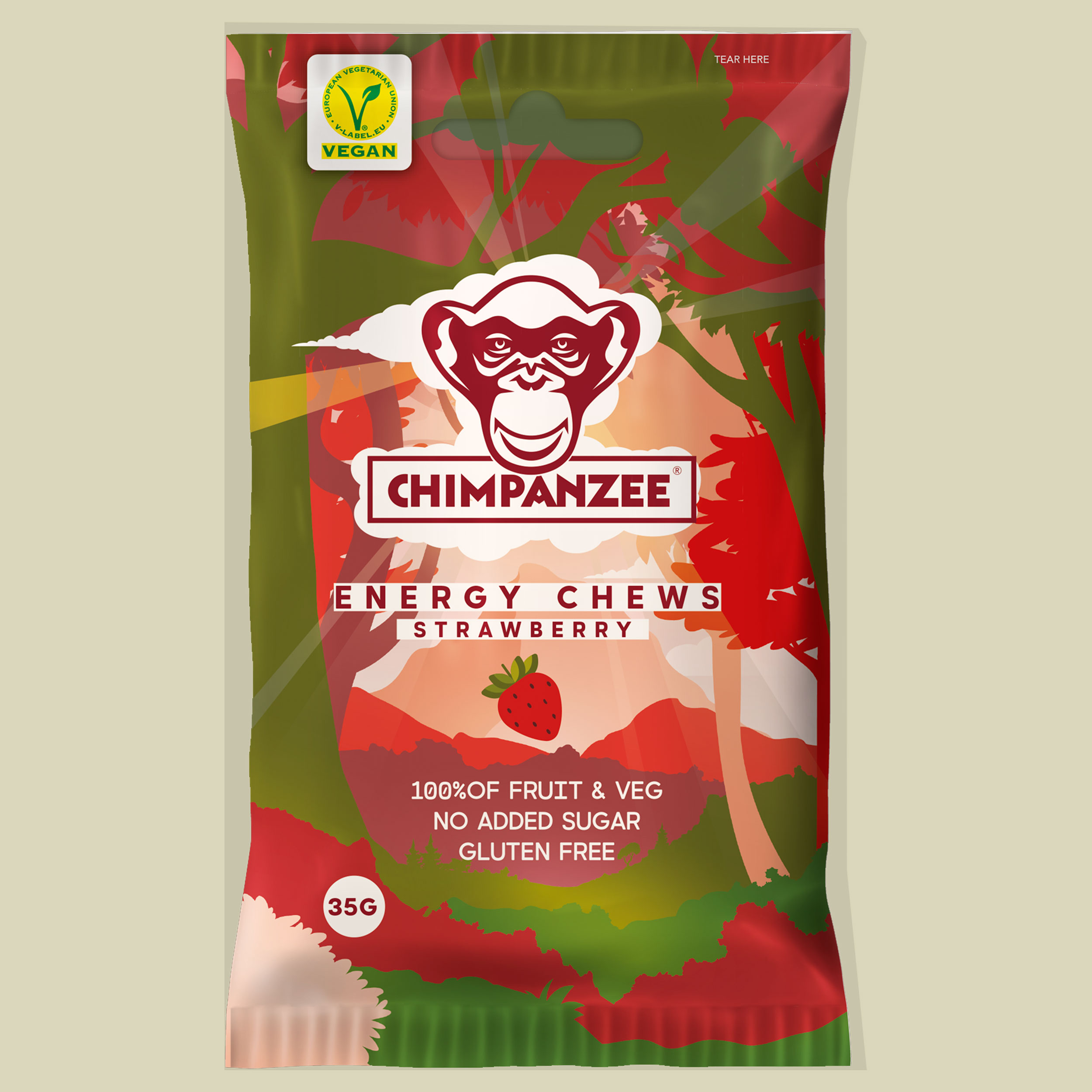 Energy Chews Strawberry 35 g