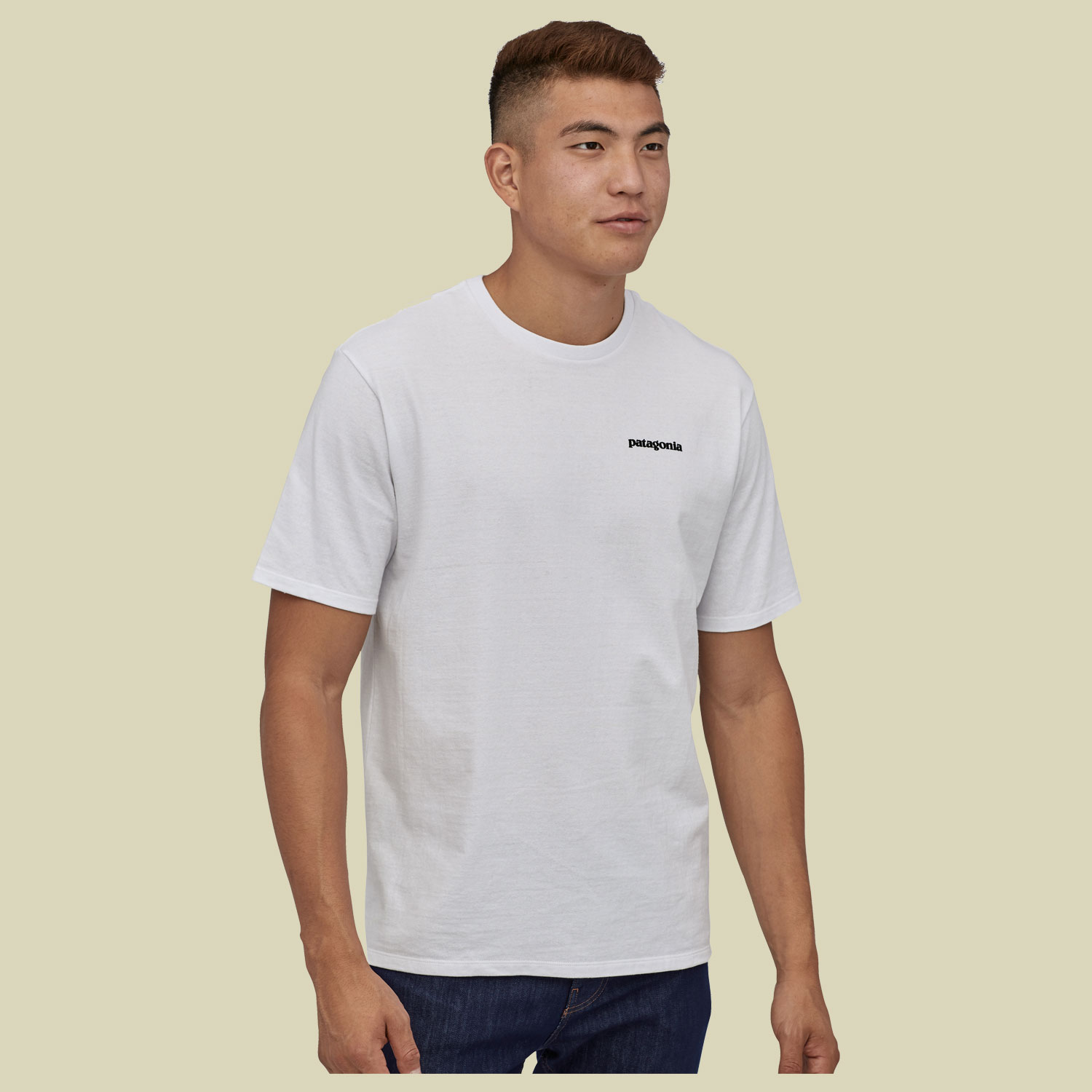 P-6 Logo Responsibili-Tee Men Größe S Farbe white