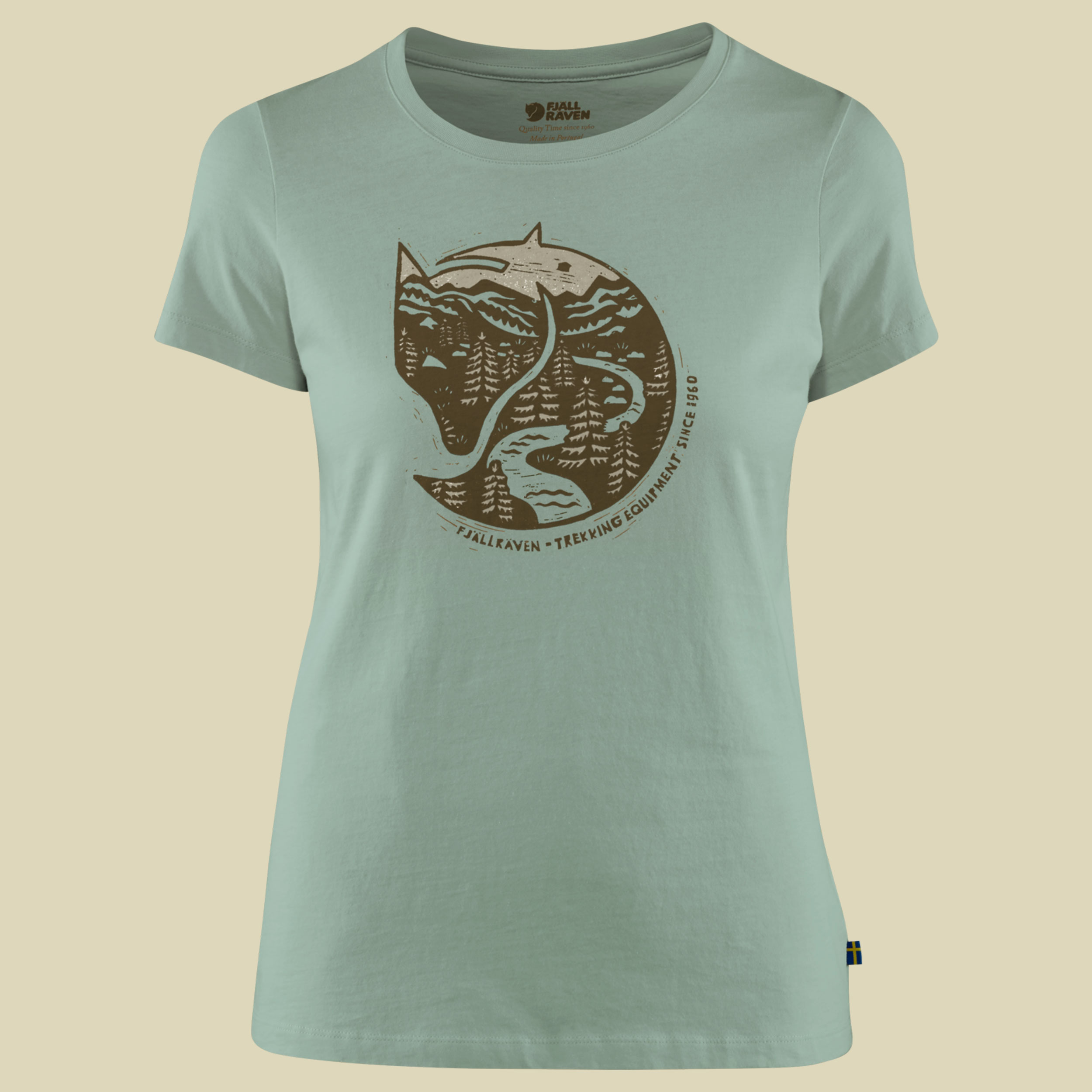 Arctic Fox Print T-Shirt Women