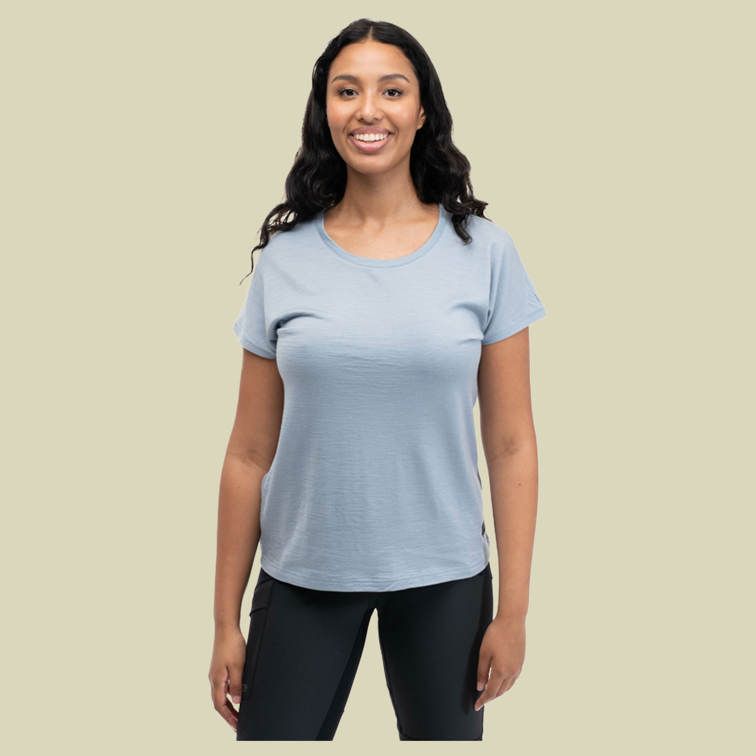 Urban Wool W Tee Women Größe S Farbe husky blue