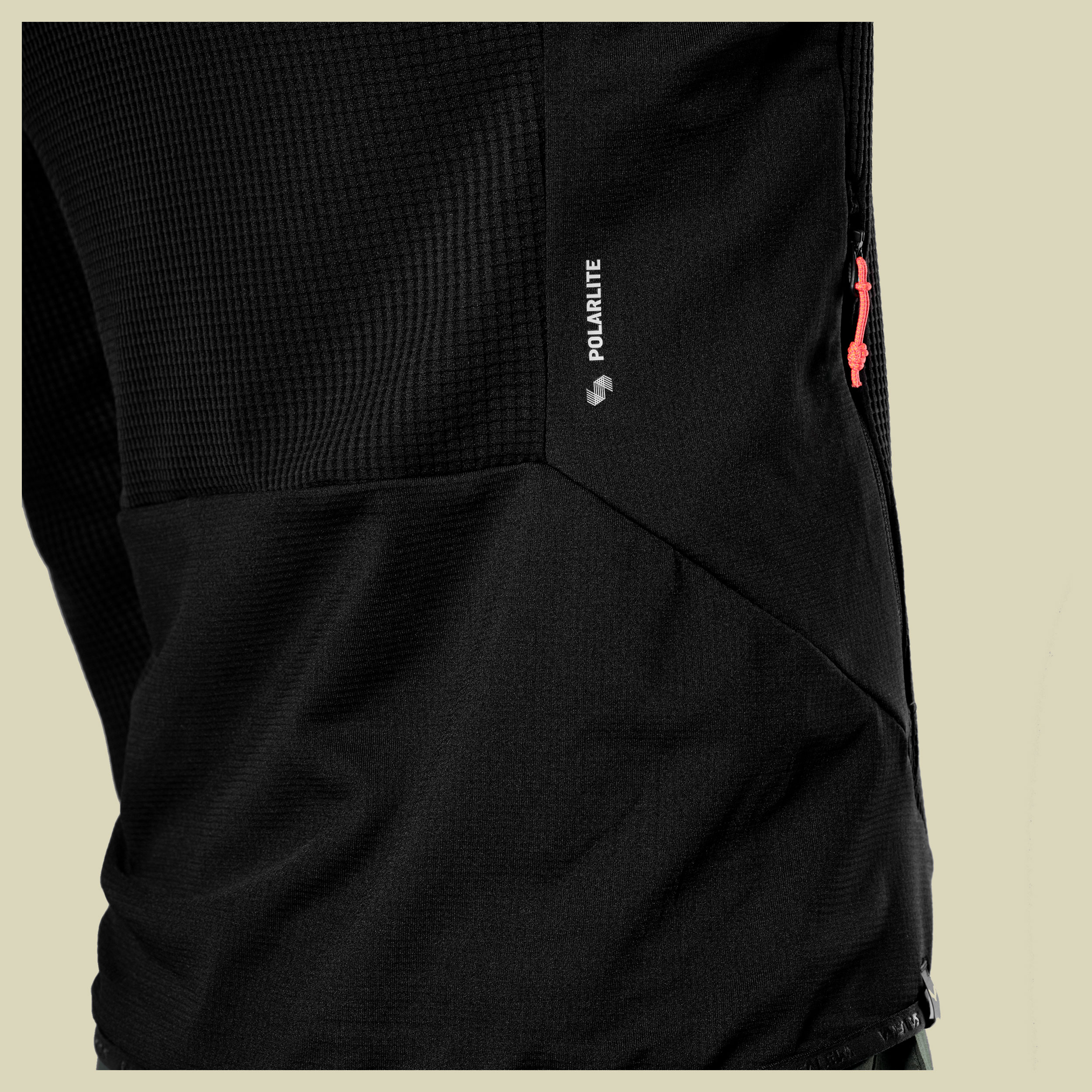 PUEZ Waffle Hyb PL Jacket Men schwarz S - black out