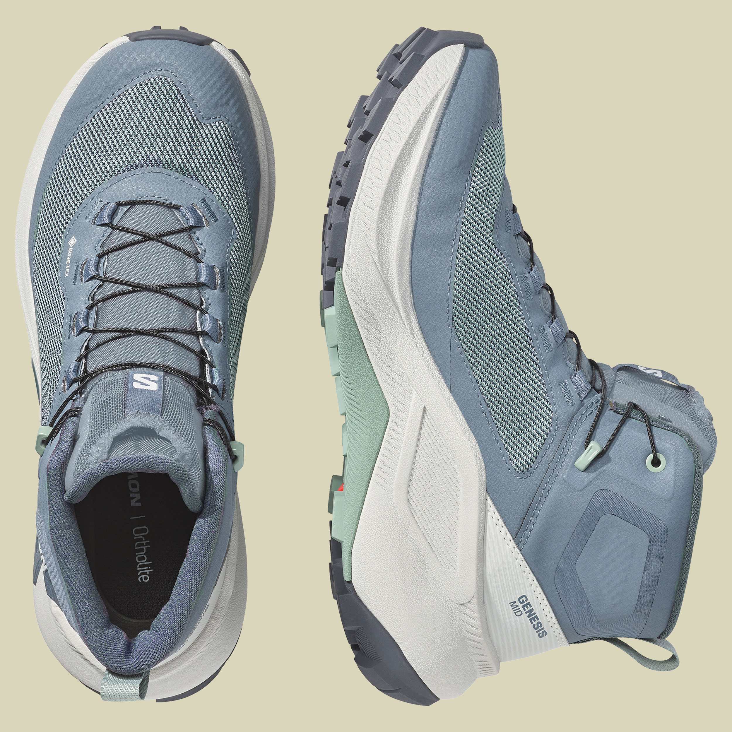 Genesis Mid GTX Women UK 8 mehrfarbig - grisaille green/milieu nine/iron
