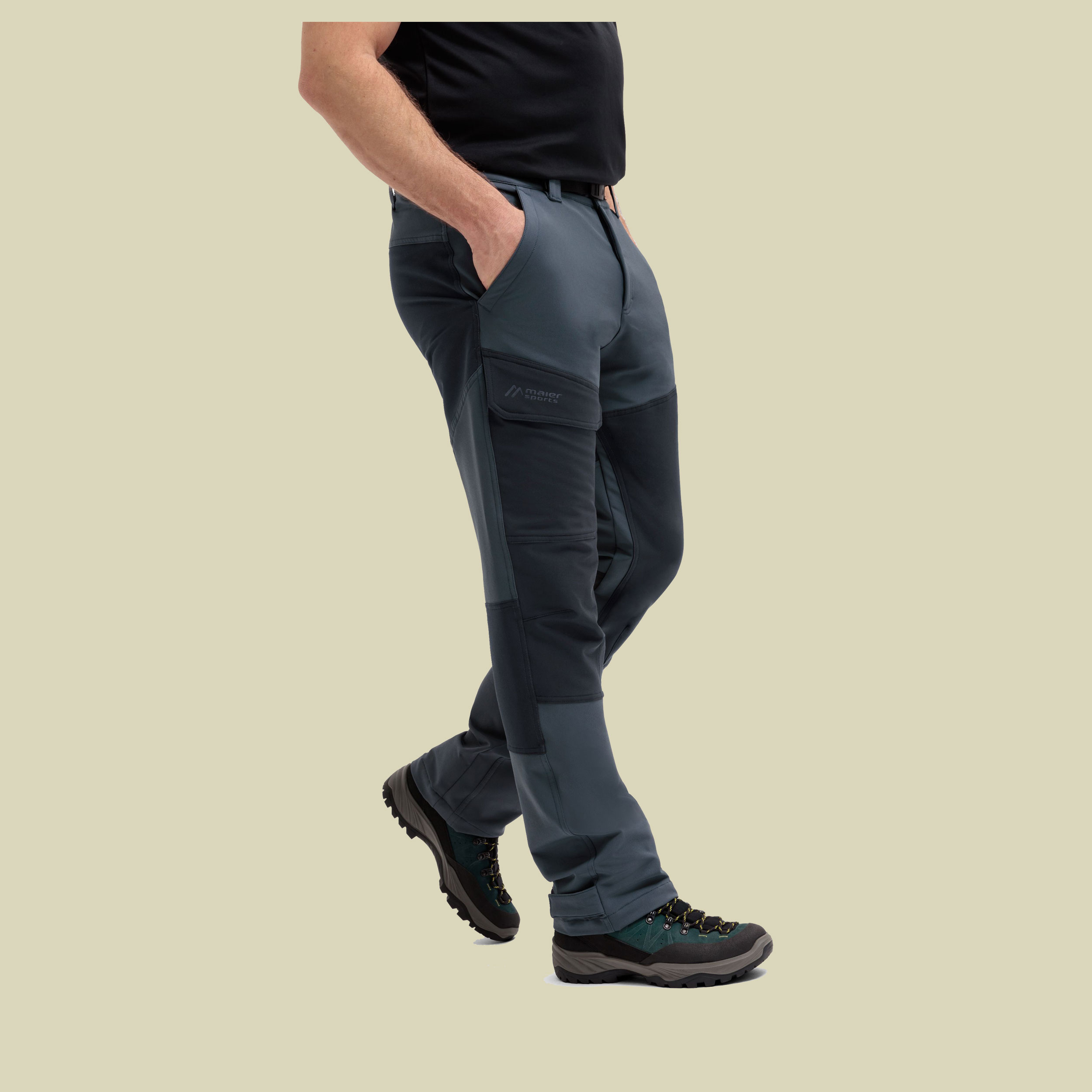 FleeceFlex Men 58 grau - graphite/black