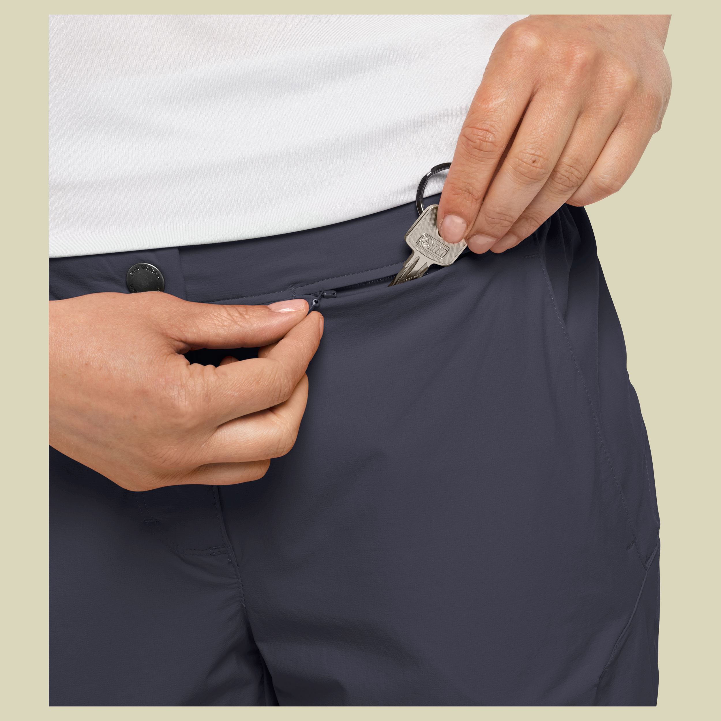 Hilltop Trail Shorts Women Größe 46 Farbe graphite