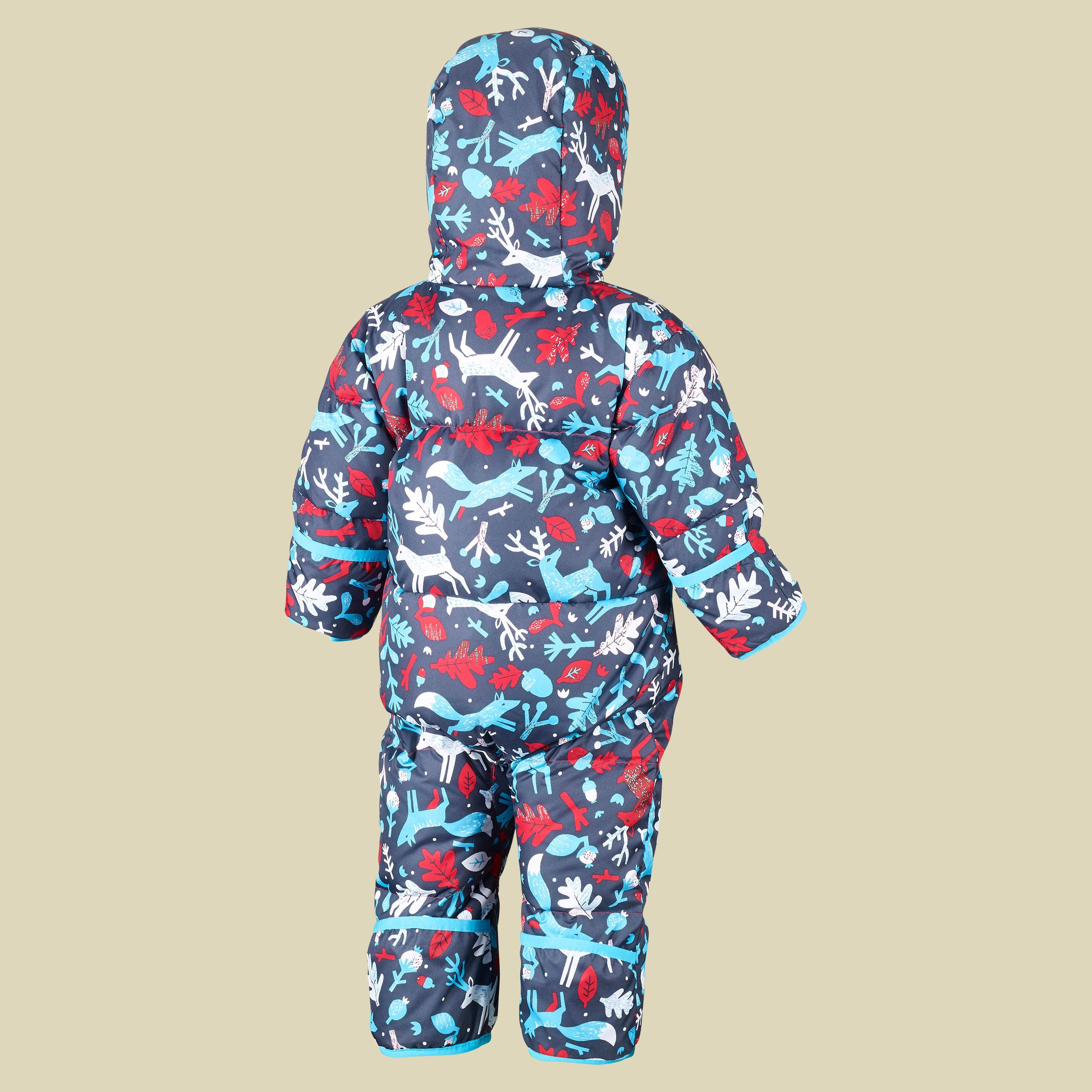 Snuggly Bunny Bunting Größe 86 (18/24 Monate) Farbe red camellia deer print-atoll