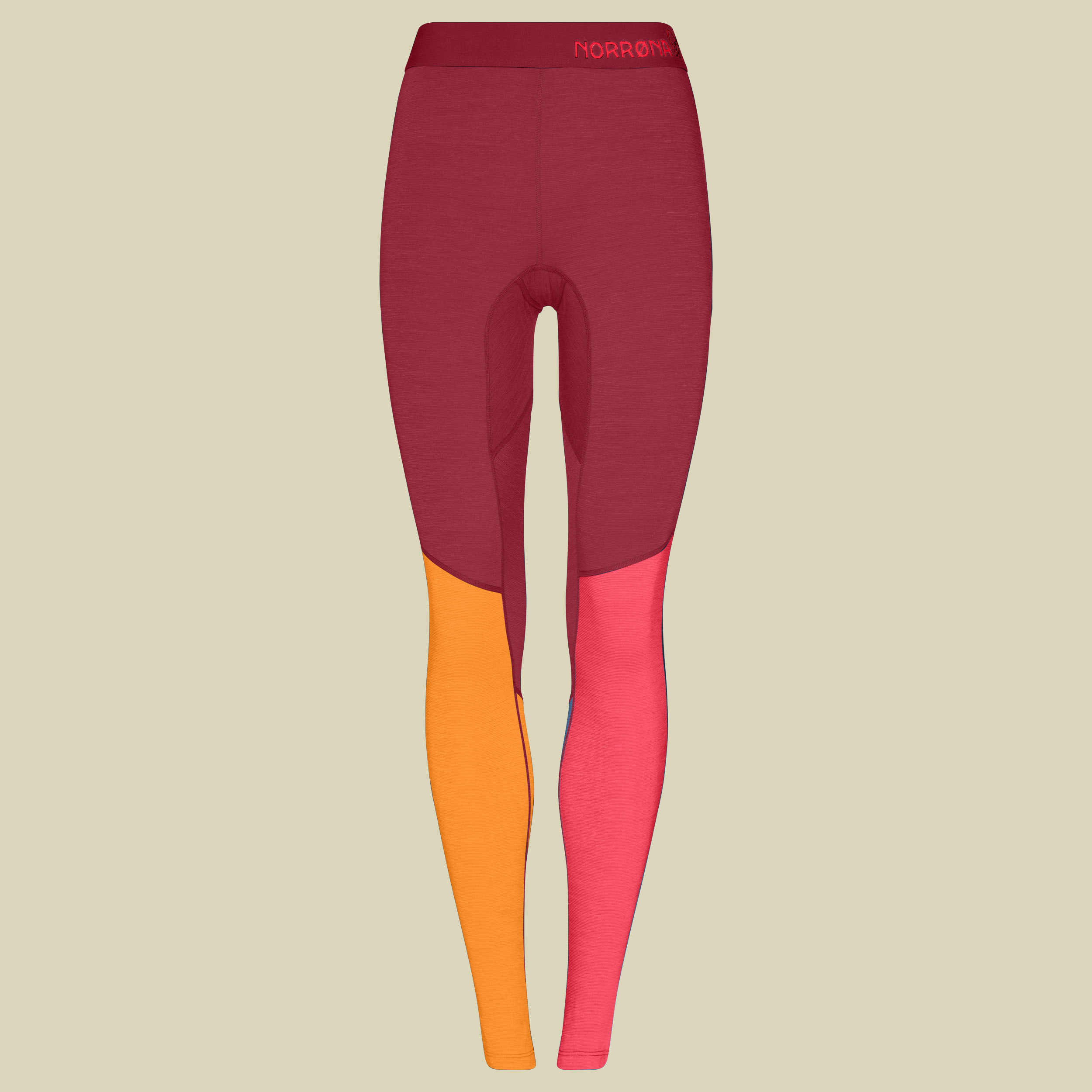 Equaliser Merino Longs Women Größe L  Farbe crisp ruby-rhubarb