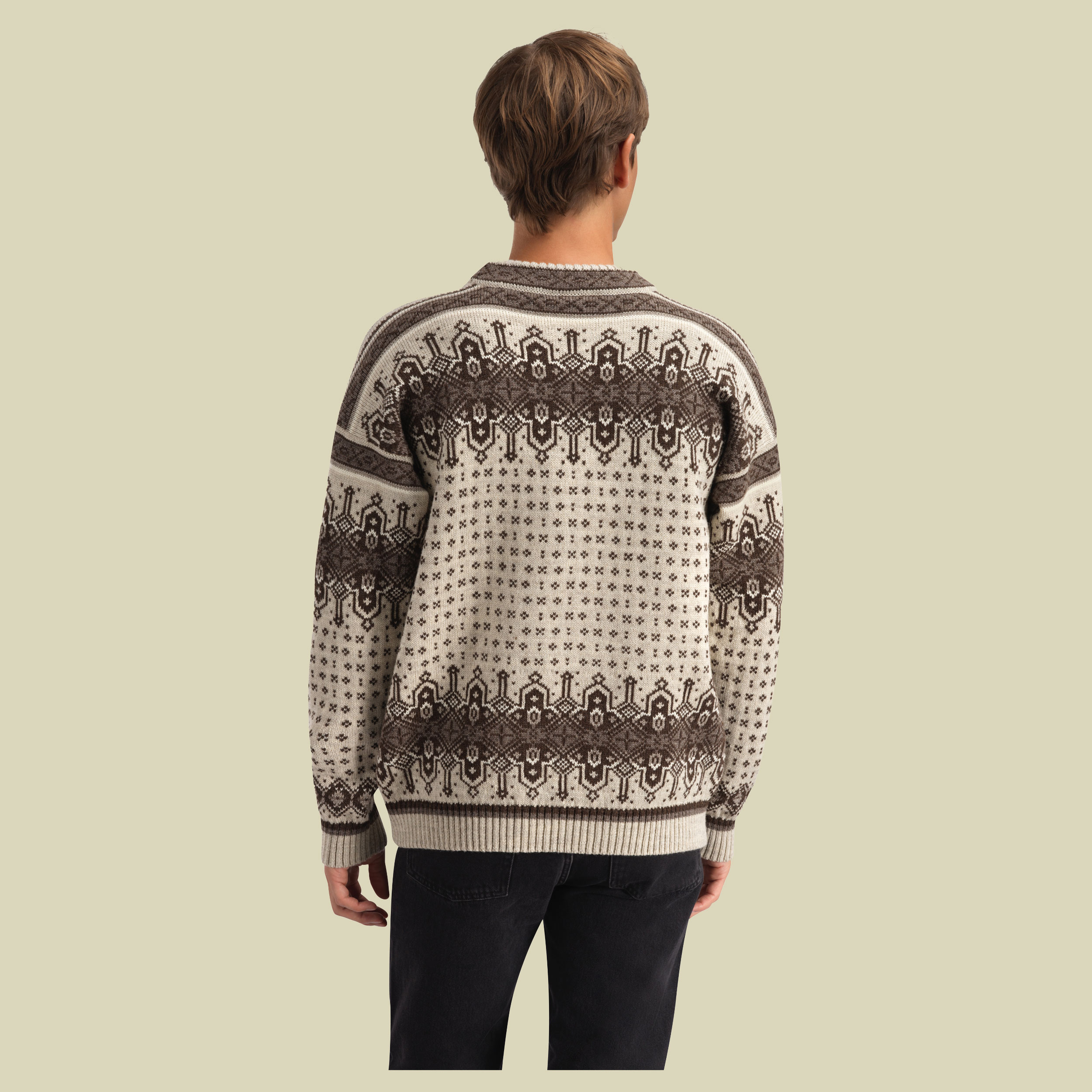 Albertville Masc. Sweater Men XL braun - birch coffee