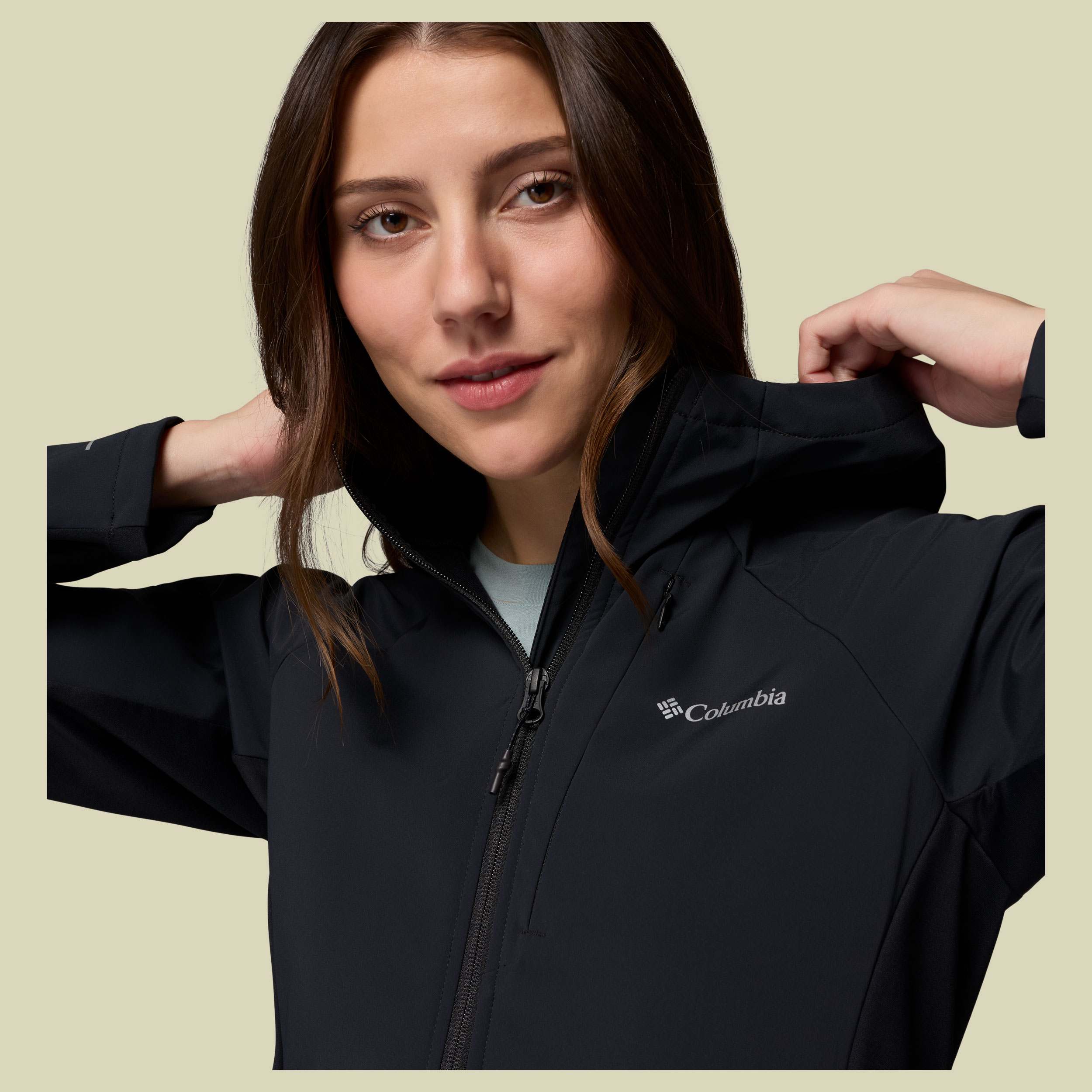 Trailborne Softshell Jacket Women XL schwarz - black