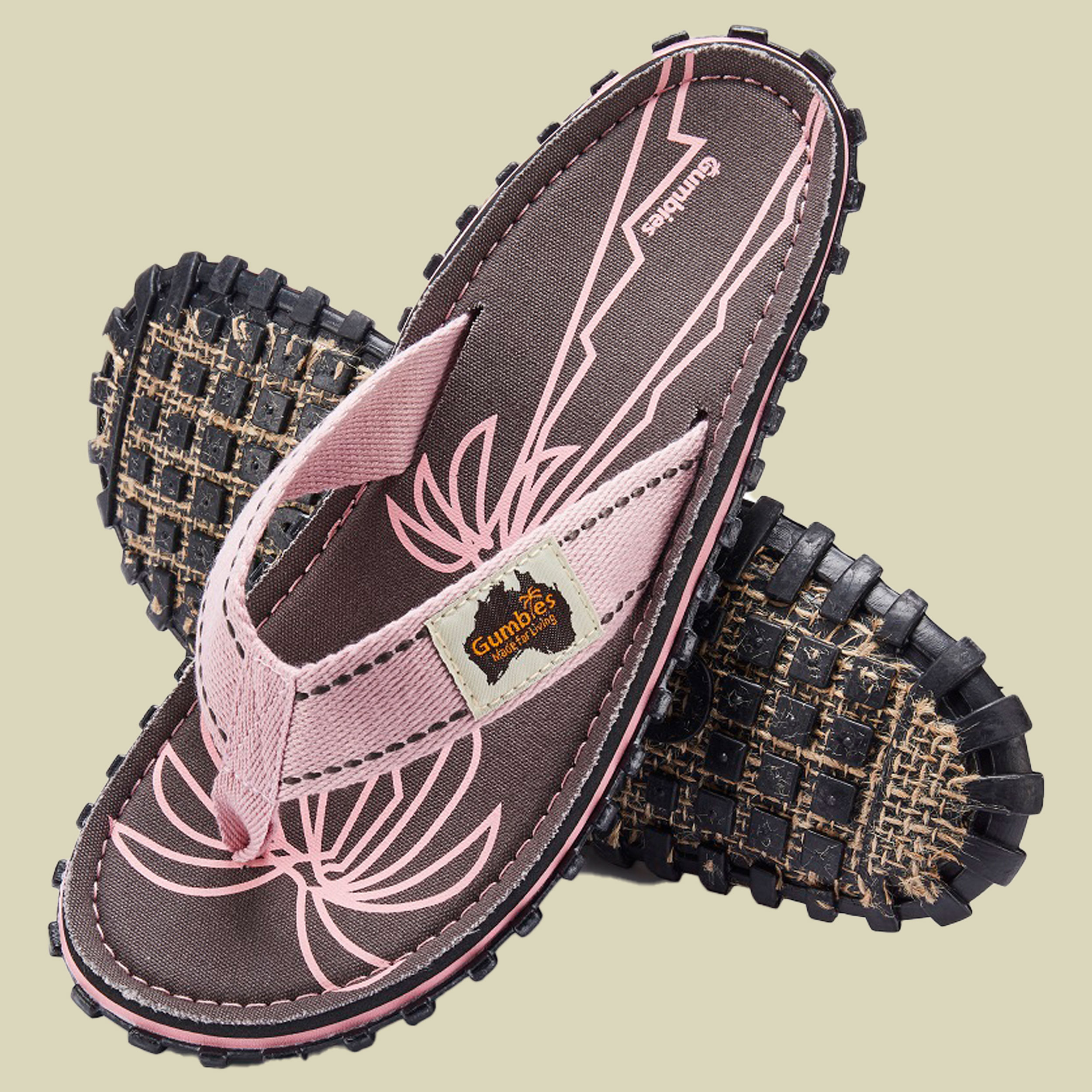 Original Islander mehrfarbig pink UK 8 - Farbe palm leaf pink