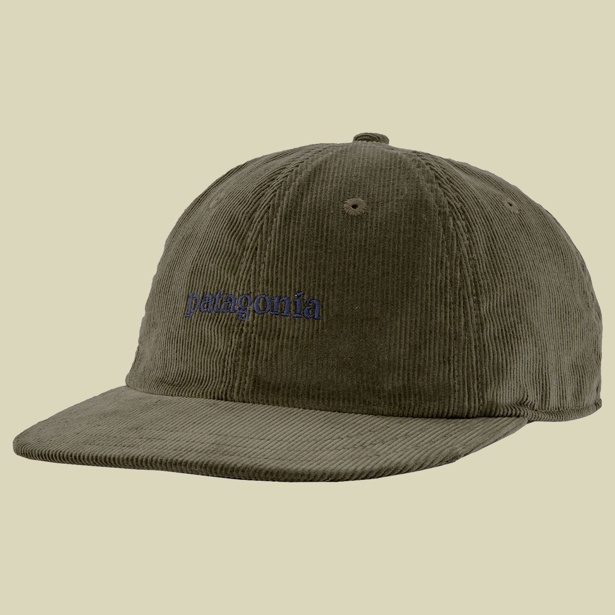 Corduroy Cap Größe one size Farbe Text Logo: basin green