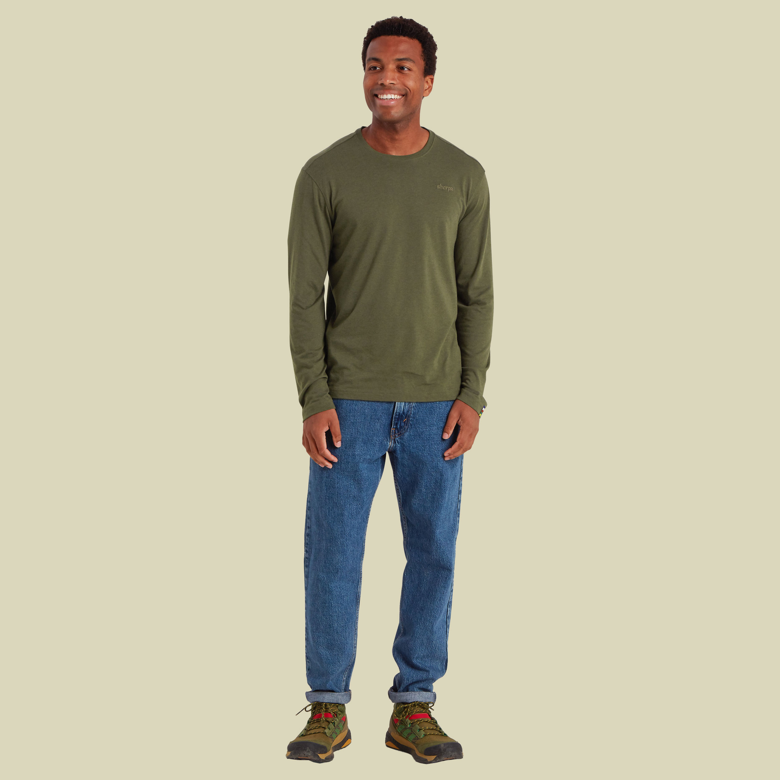 Bali L/S Crew Men XL grün - Farbe evergreen