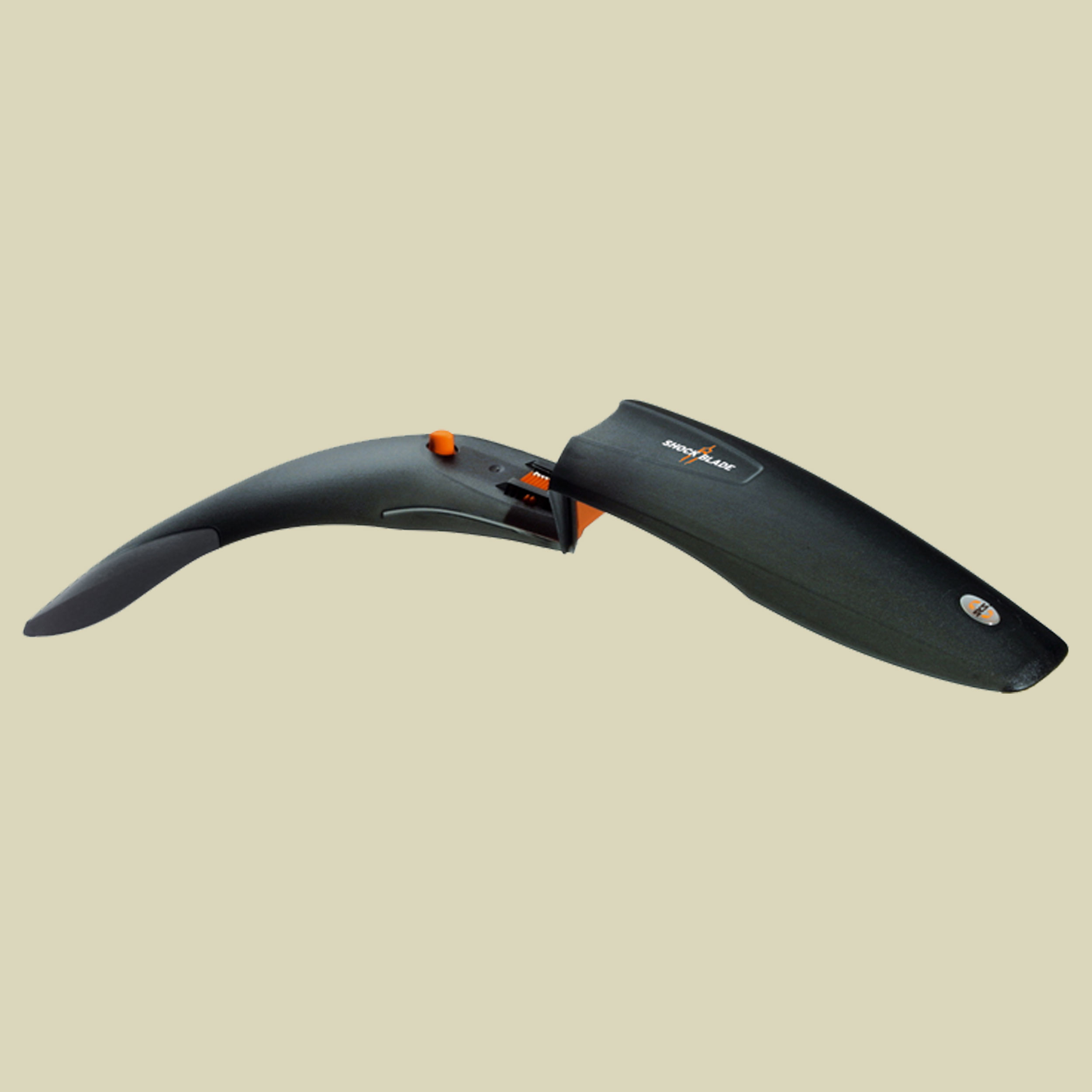 Shockblade II 28" + 29" Vorderrad Schutzblech Farbe schwarz