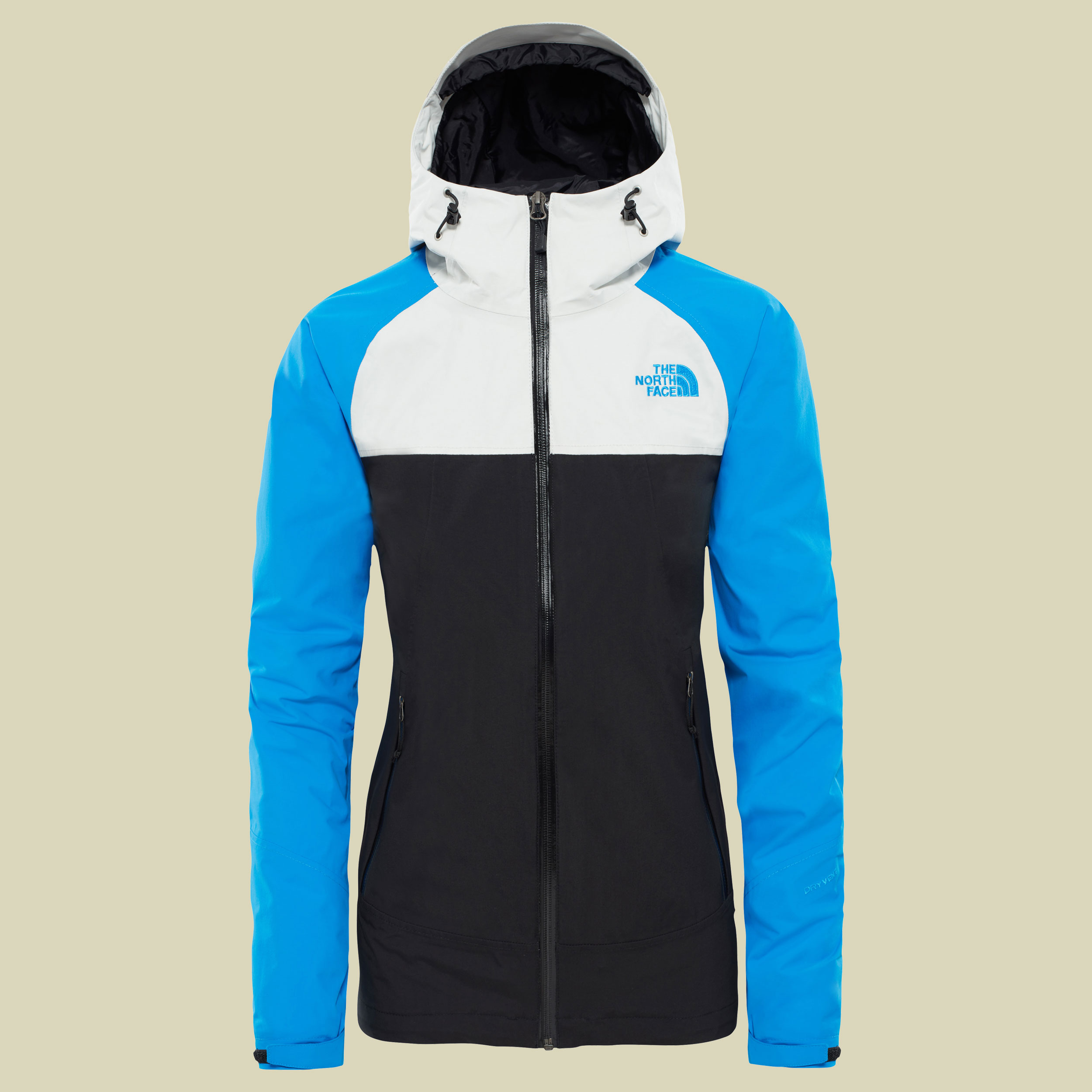 Stratos Jacket Women Größe L Farbe TNF black/tin grey/bomber blue