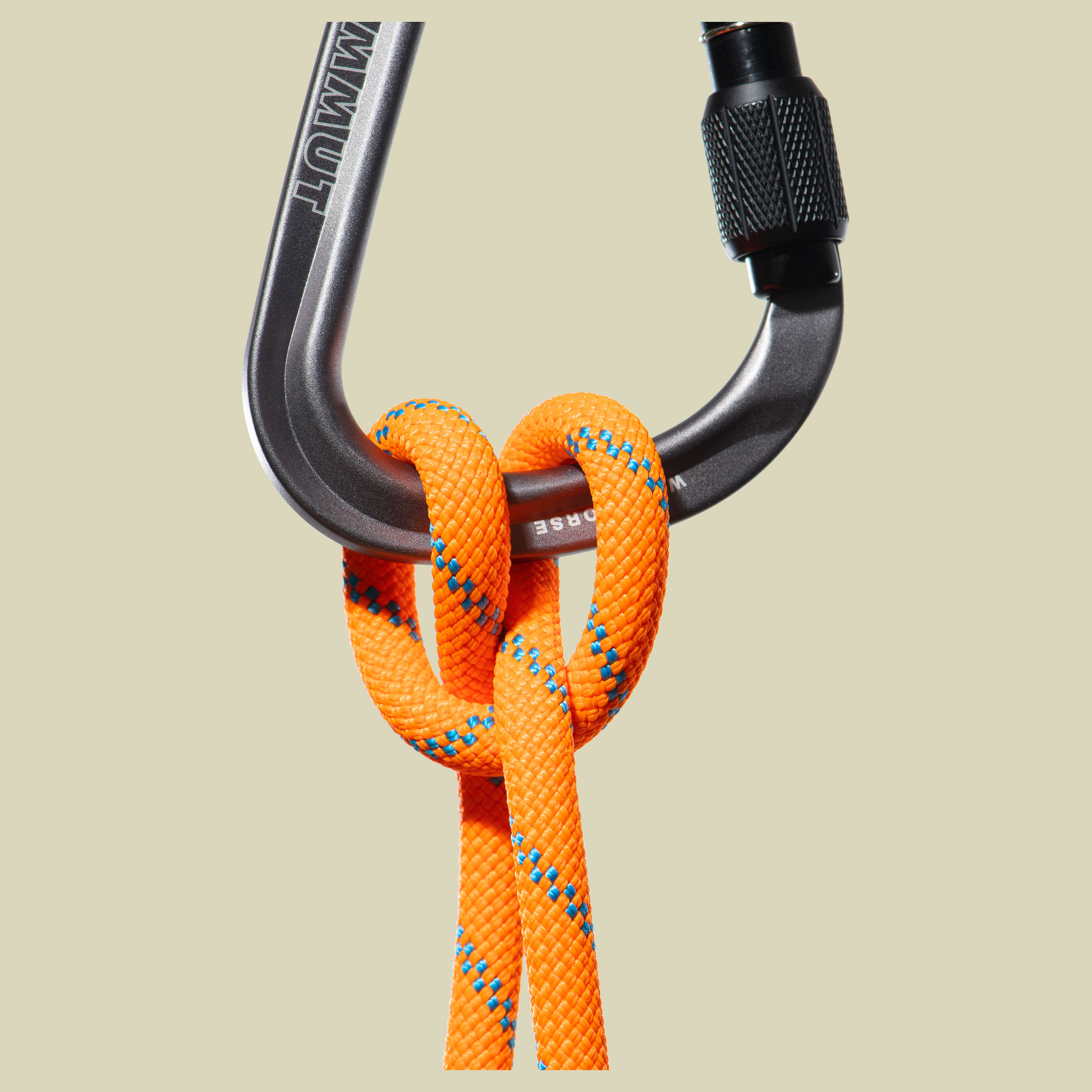 8.7 Alpine Sender Dry Rope 60 m orange - vibrant orange-ocean
