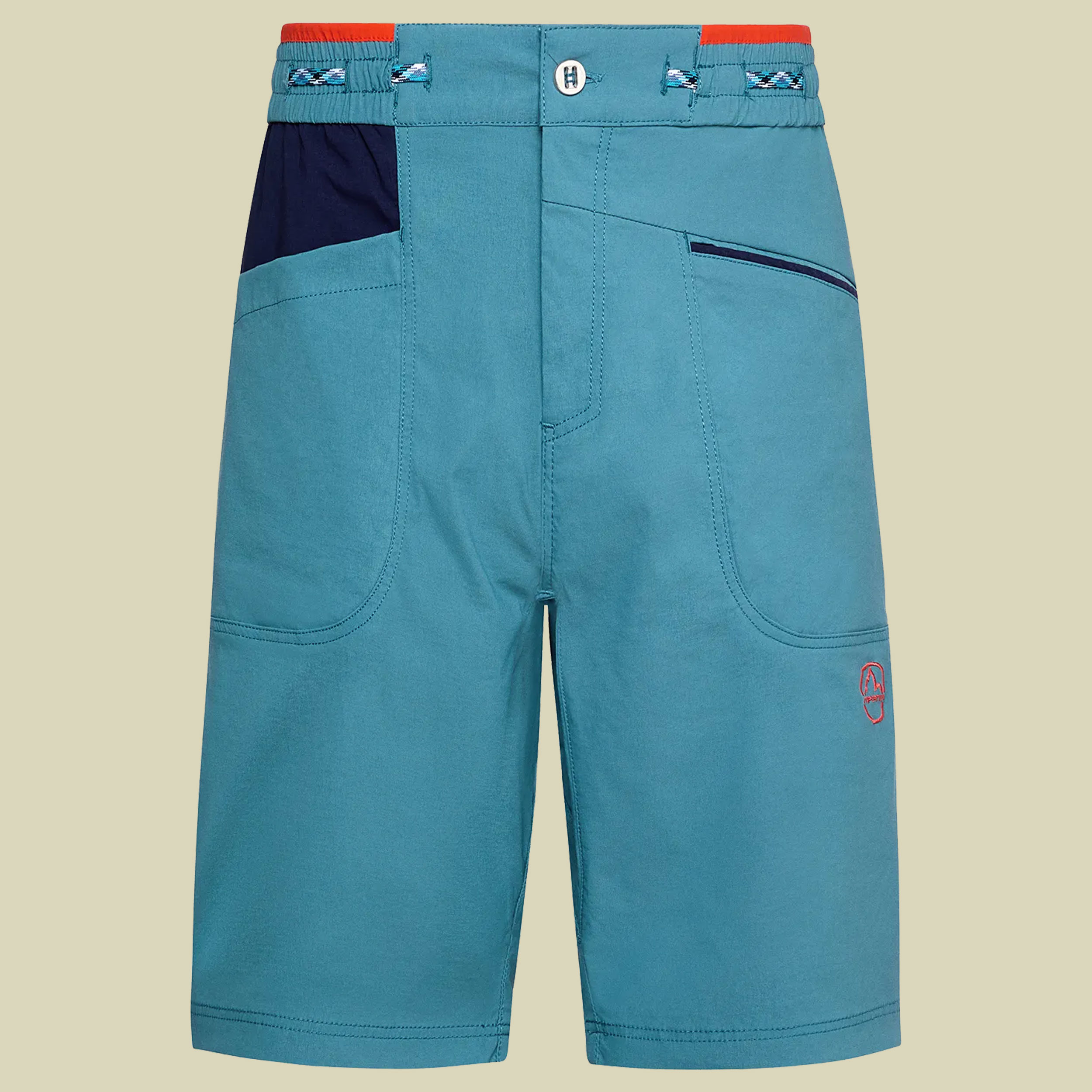 Belay Short Men M blau - hurricane/deep sea