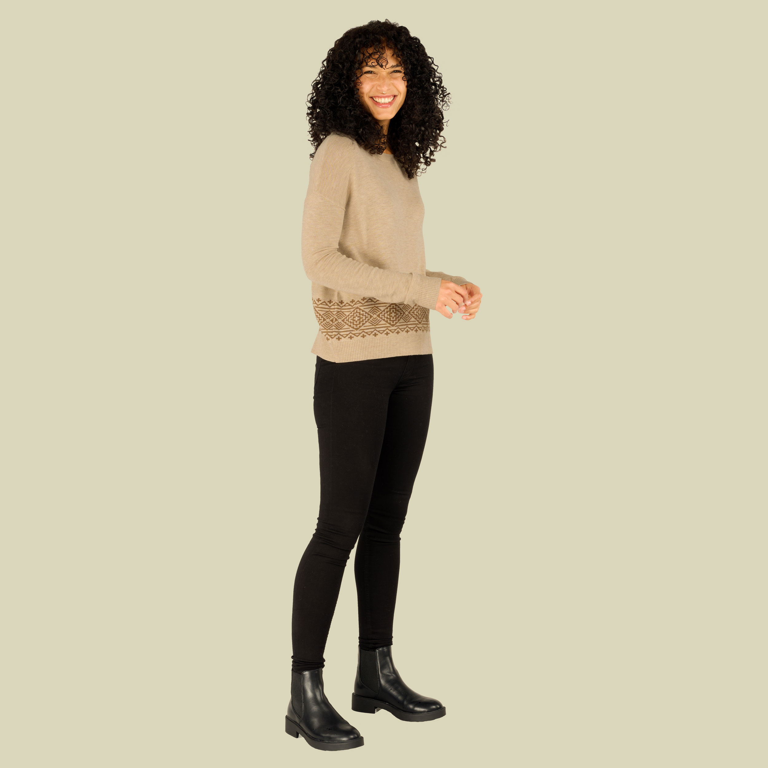 Jemu Crew Women Größe XS Farbe goa sand