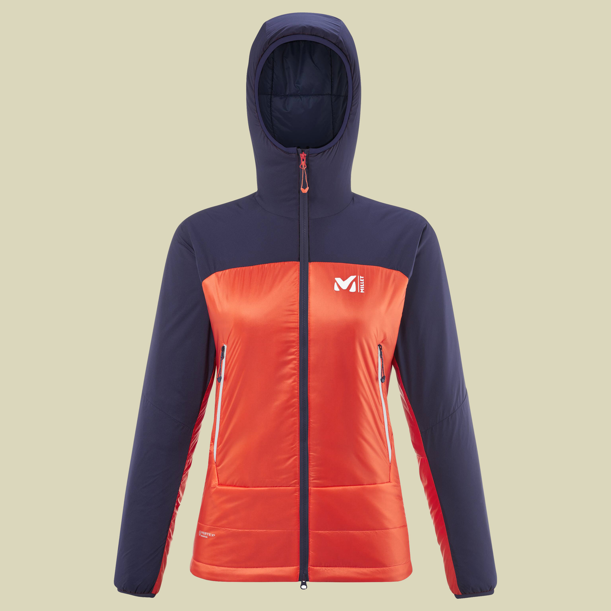 Tour Warm Hoodie Women Größe S Farbe coral chrome/white