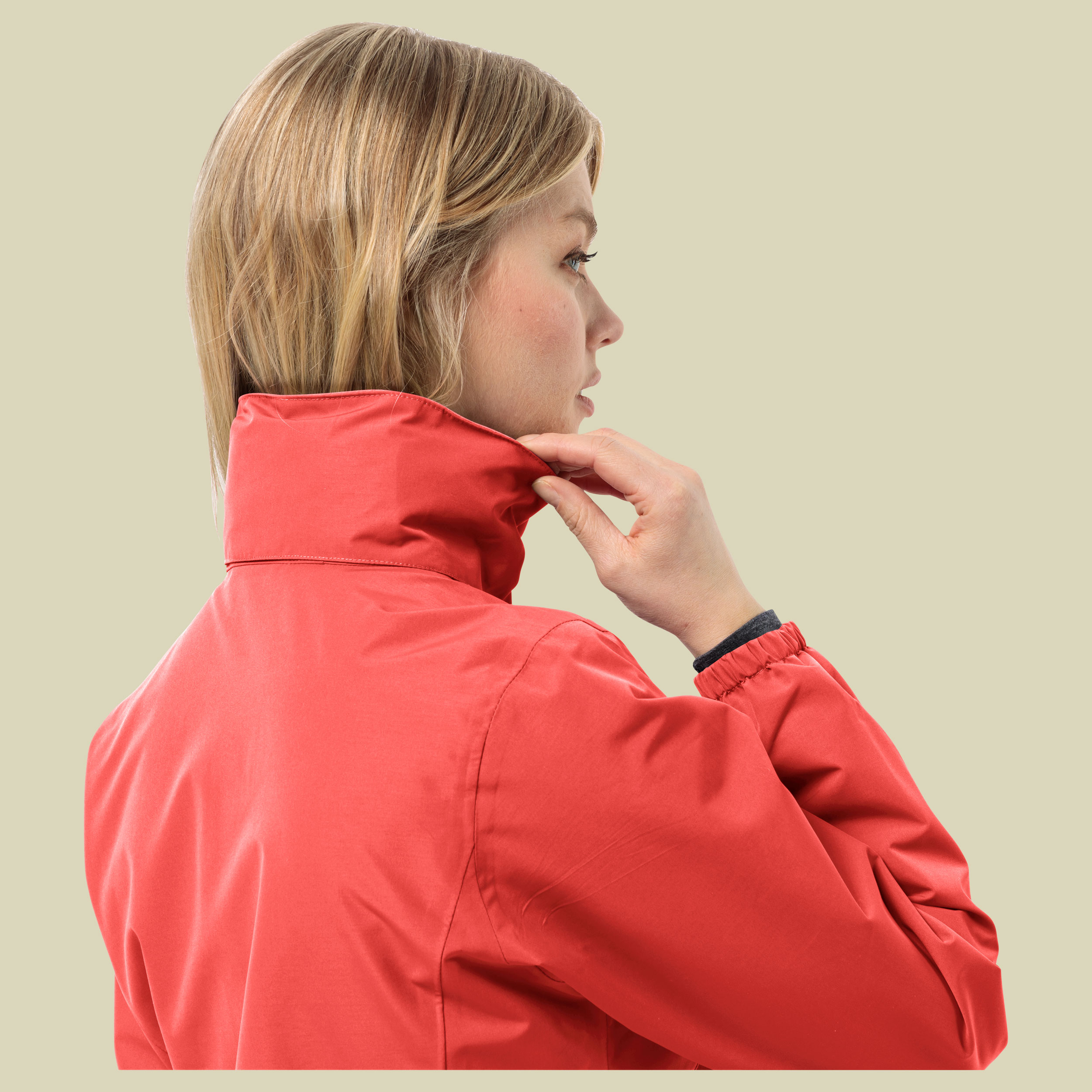 Stormy Point 2L Jacket Women rot XXL - vibrant red