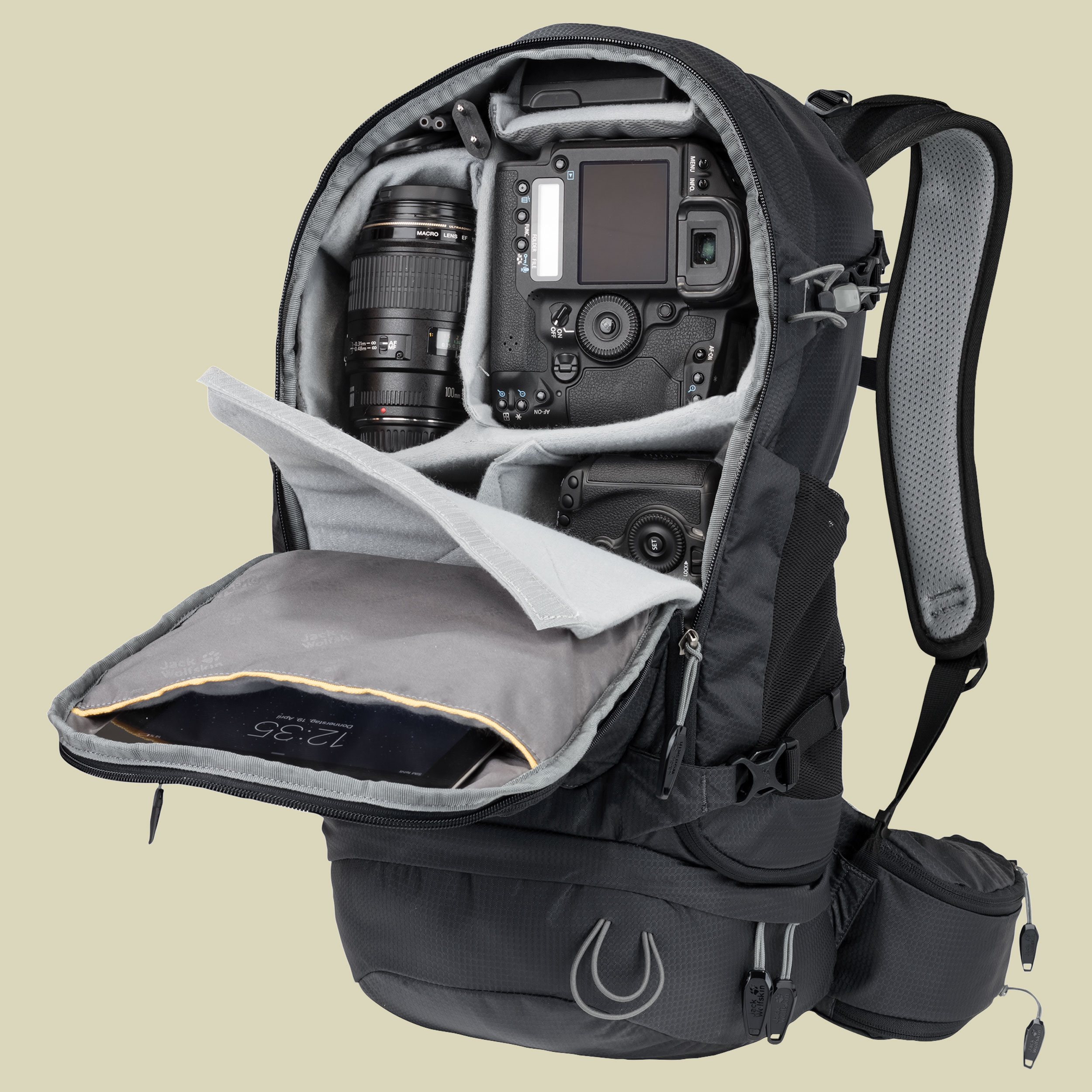 Satellite Photo Pack Volumen: 24 Liter Farbe: phantom