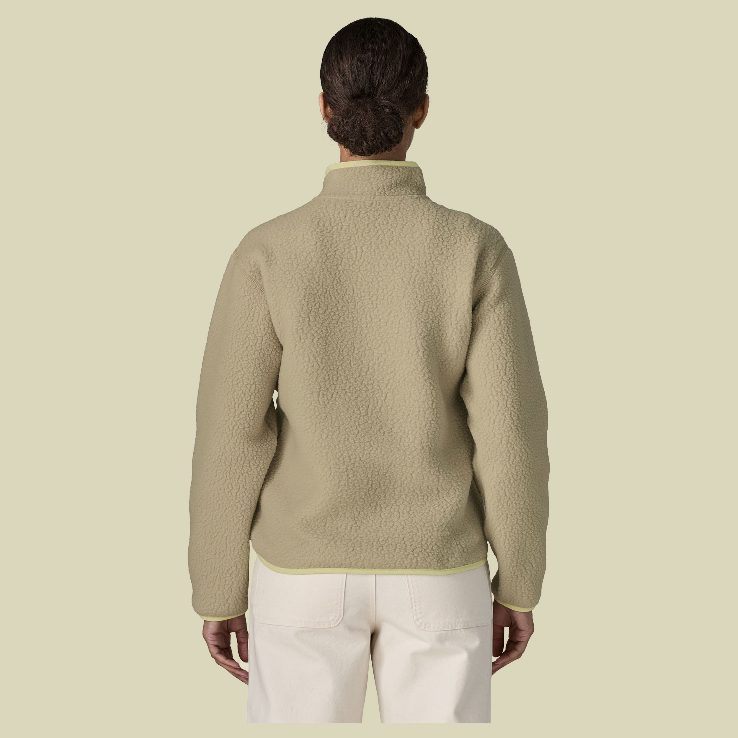 Retro Pile Marsupial Women XL beige - weathered stone