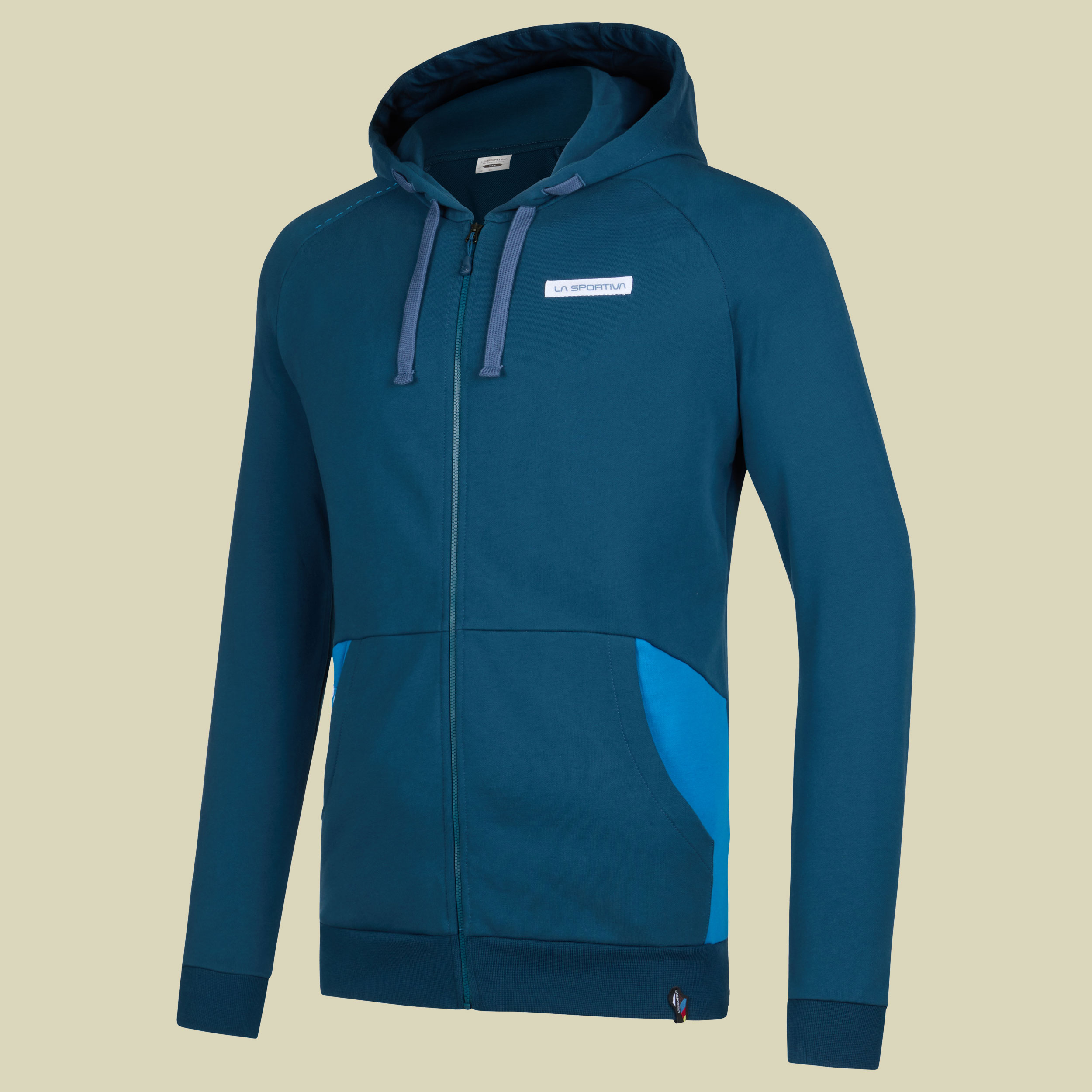 Kaos Hoody Men Größe M  Farbe storm blue/electric blue