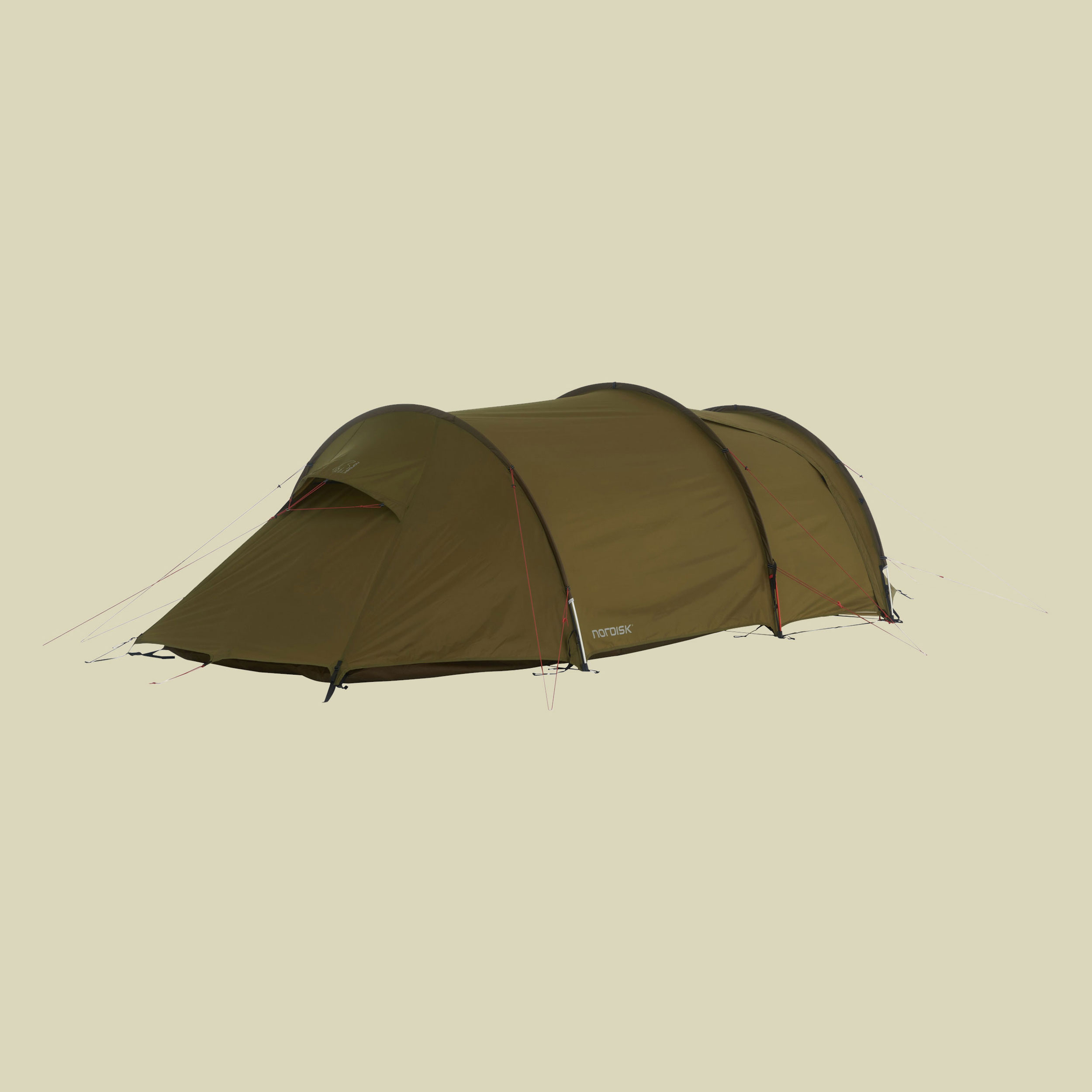 Oppland 3 (3.0) PU Tent  3-Personen Zelt Farbe dark olive