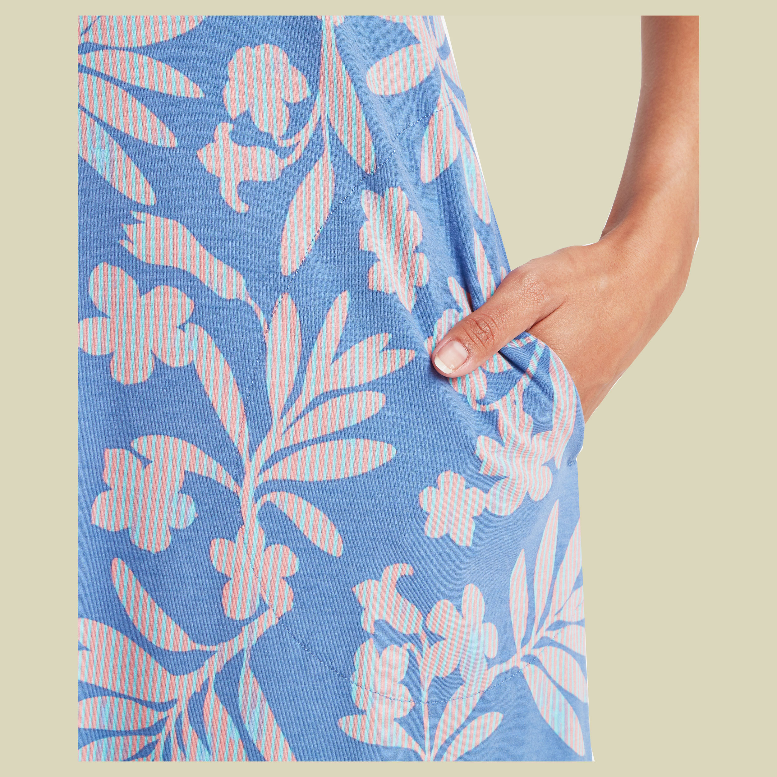 Neha Empire Dress XS mehrfarbig 2 - Farbe seaport gurans