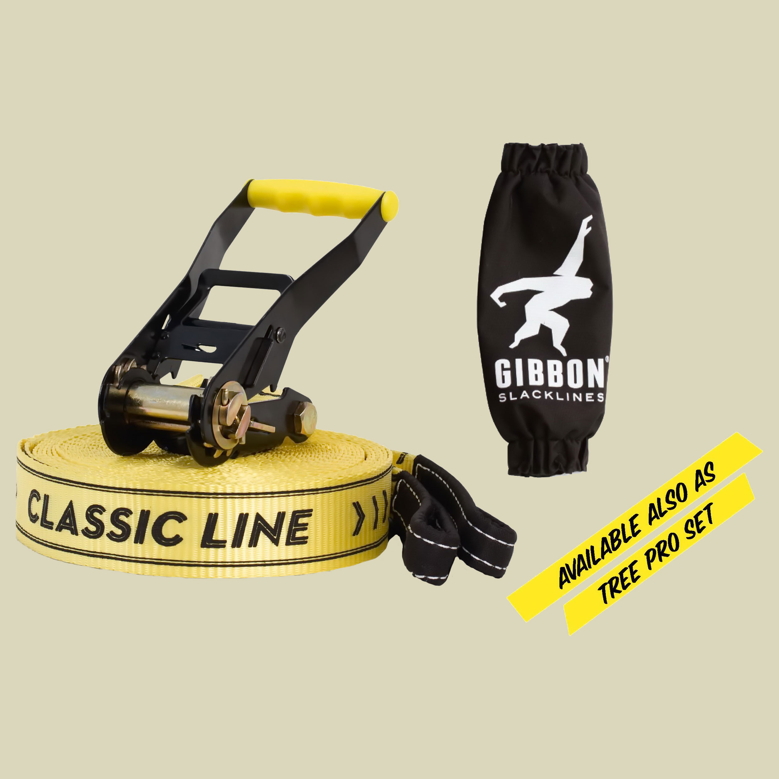 Classic Line X13 12,5 m Slackline 2,5 m Ratschenband