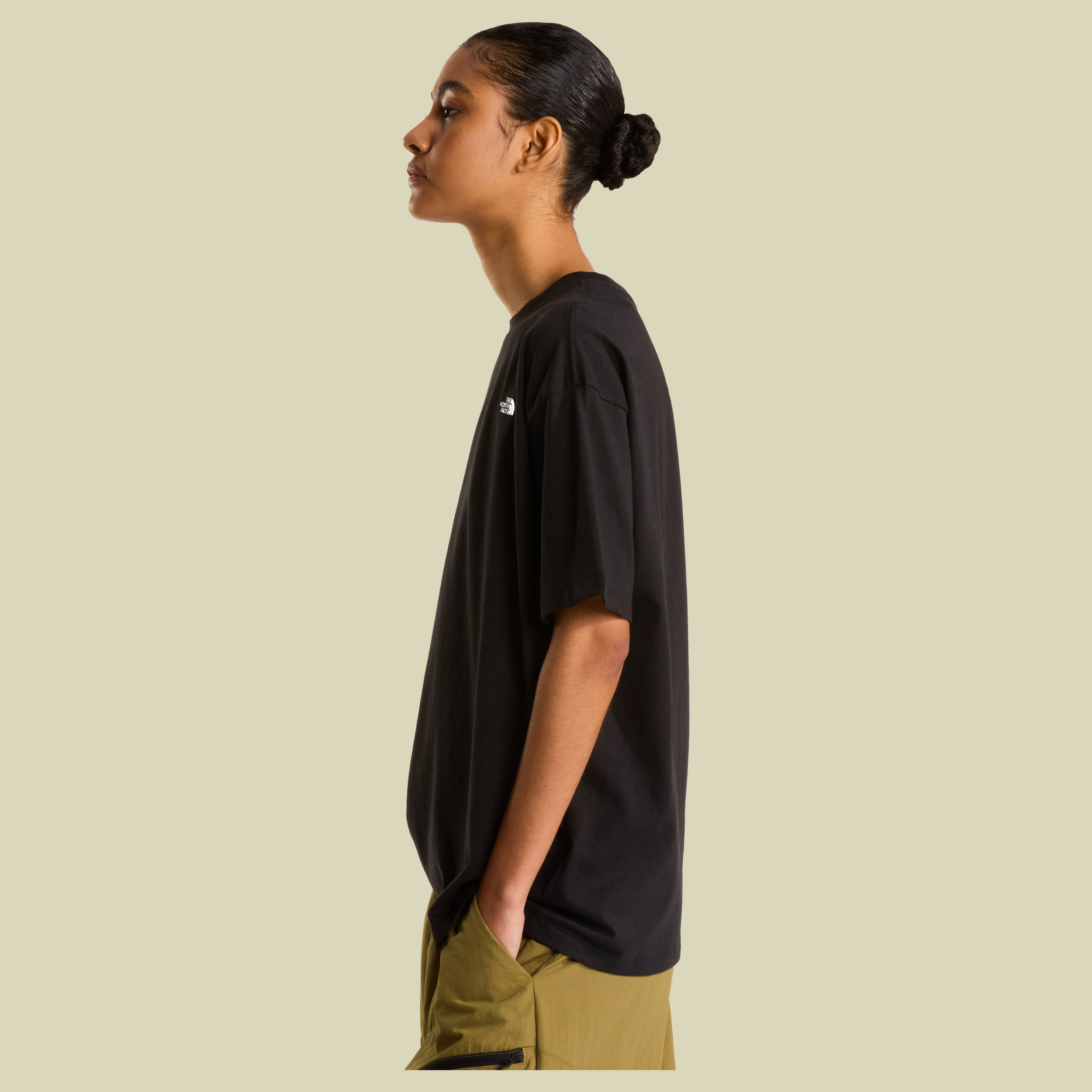Simple Dome OS SS Tee Woman XS schwarz - Farbe TNF black
