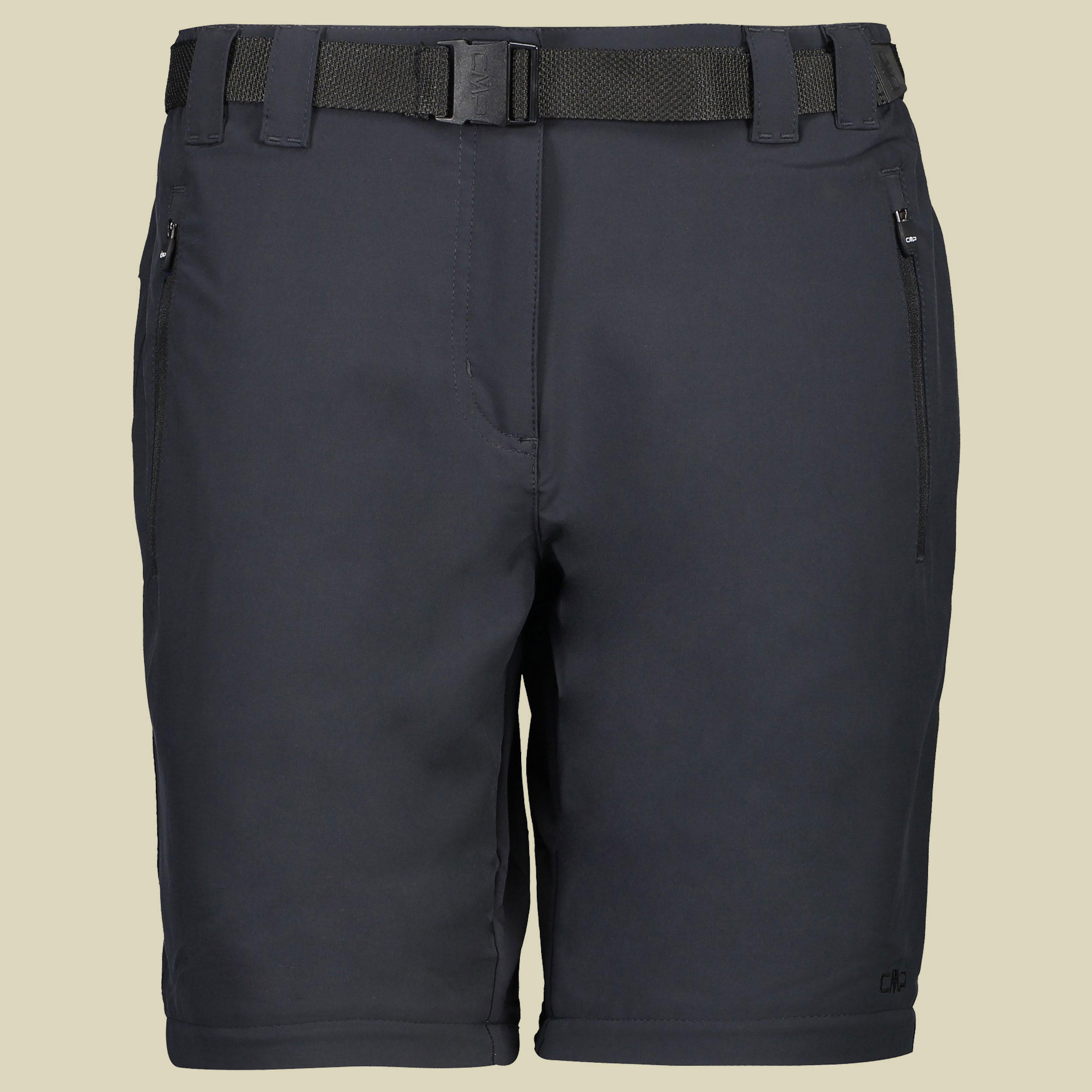 Woman Pant Zip Off Stretch 3T51446CF U423 antracite-nero 36 (kurz C18) Farbe antracite-nero