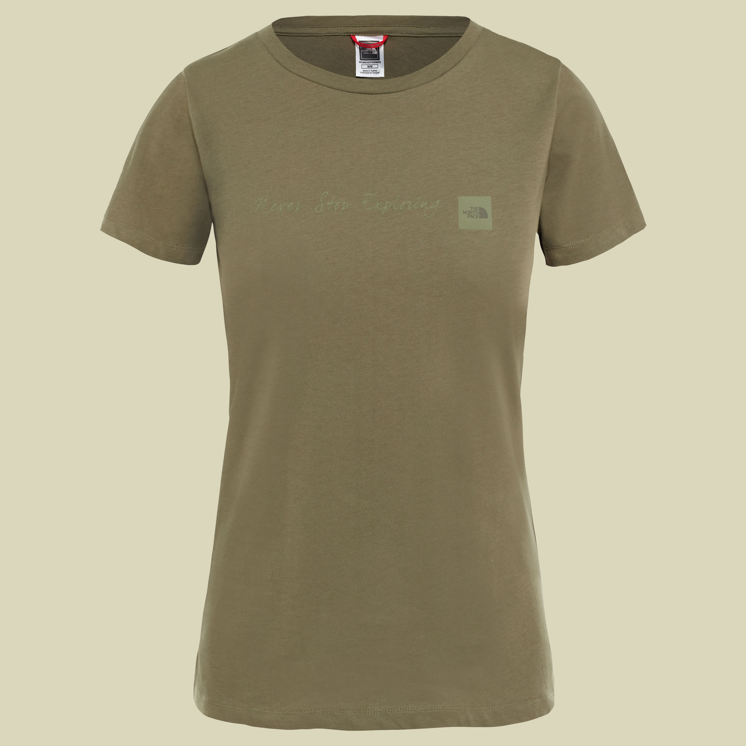 S/S NSE Tee Women Größe XS Farbe new taupe green