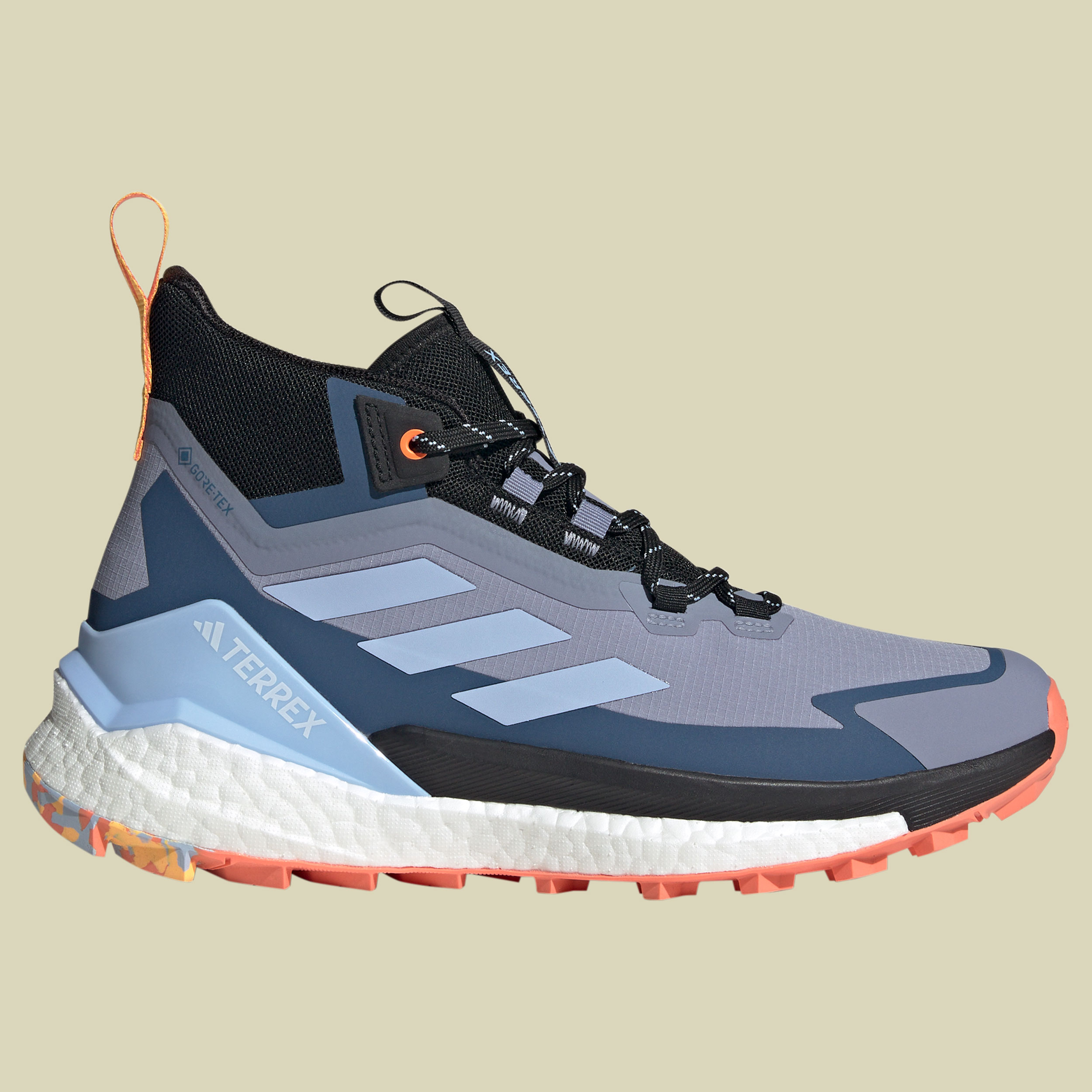 Terrex Free Hiker 2 GTX Women Größe UK 7,5  Farbe silver violet/blue dawn/core black