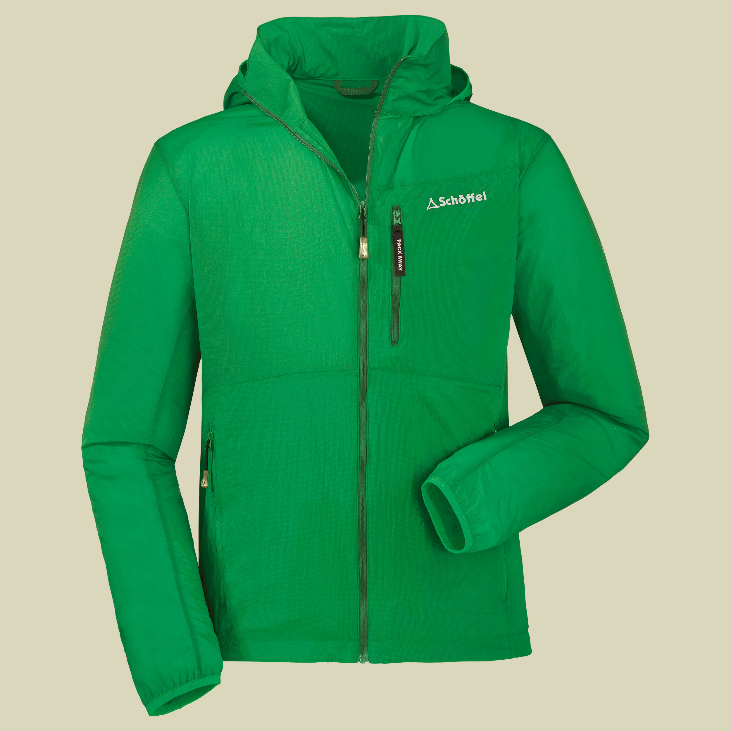 Windbreaker Jacket Men Größe 46 Farbe fern green