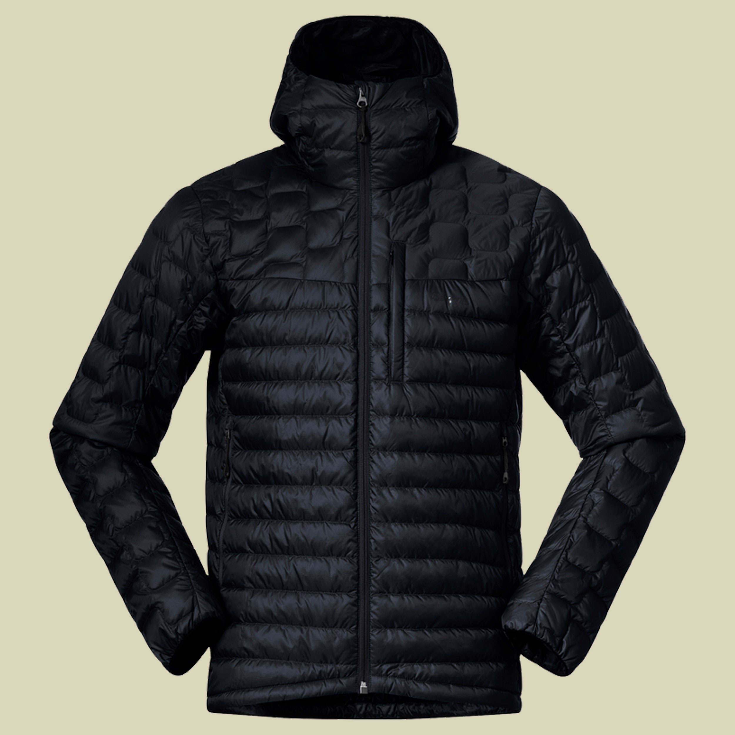 Magma Light Down Jacket w Hood Men Größe L  Farbe black