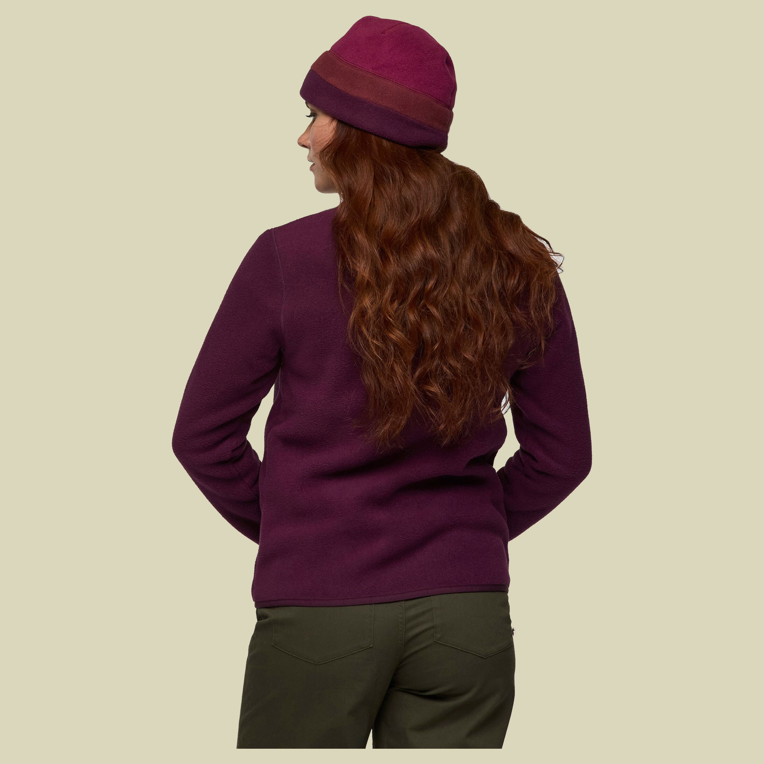Teca Fleece Full-Zip Jacket Women S lila - slot canyon
