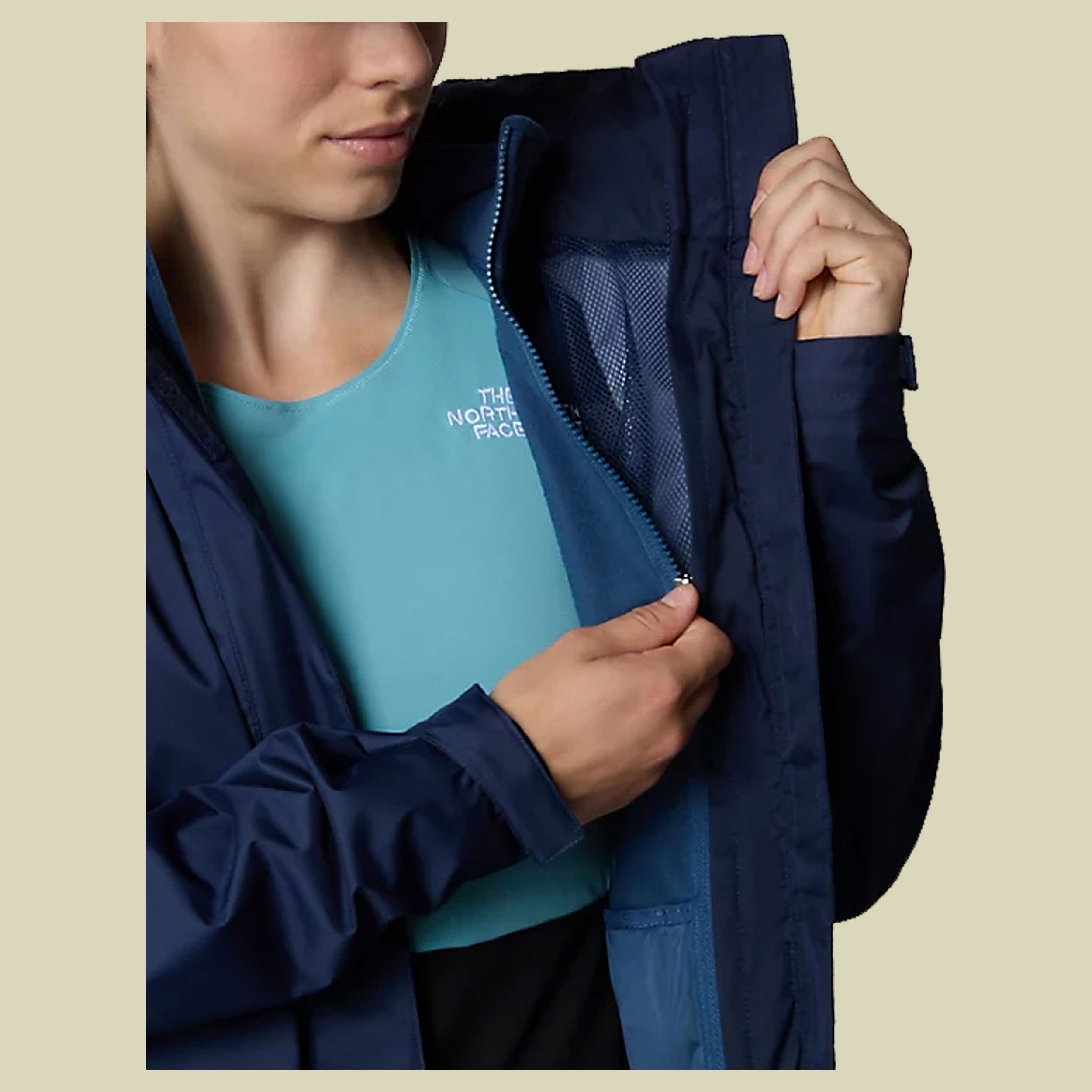 Evolve II Triclimate Jacket Women Größe M  Farbe summit navy-shady blue