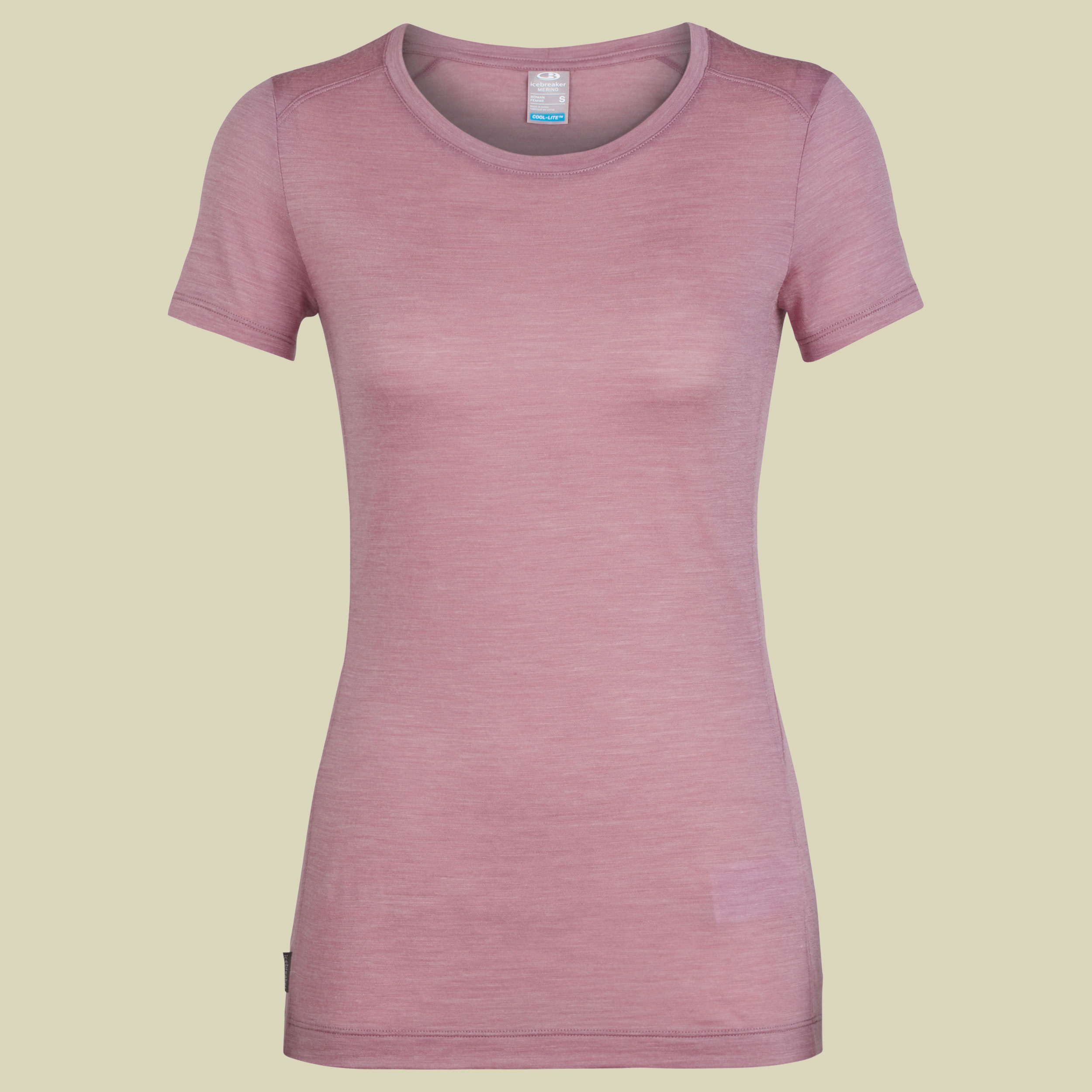 Sphere SS Low Crew Women Größe L Farbe opal heather
