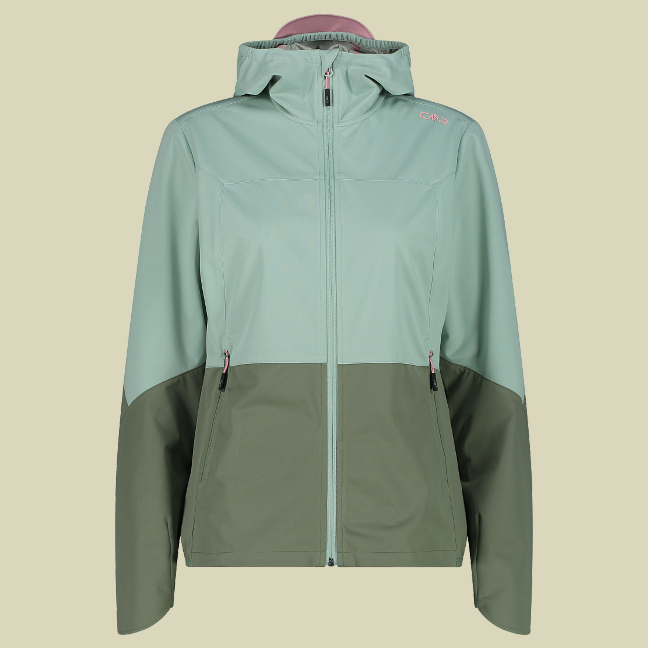 Woman Jacket Fix Hood 34A6596 42 grün - E421 jade