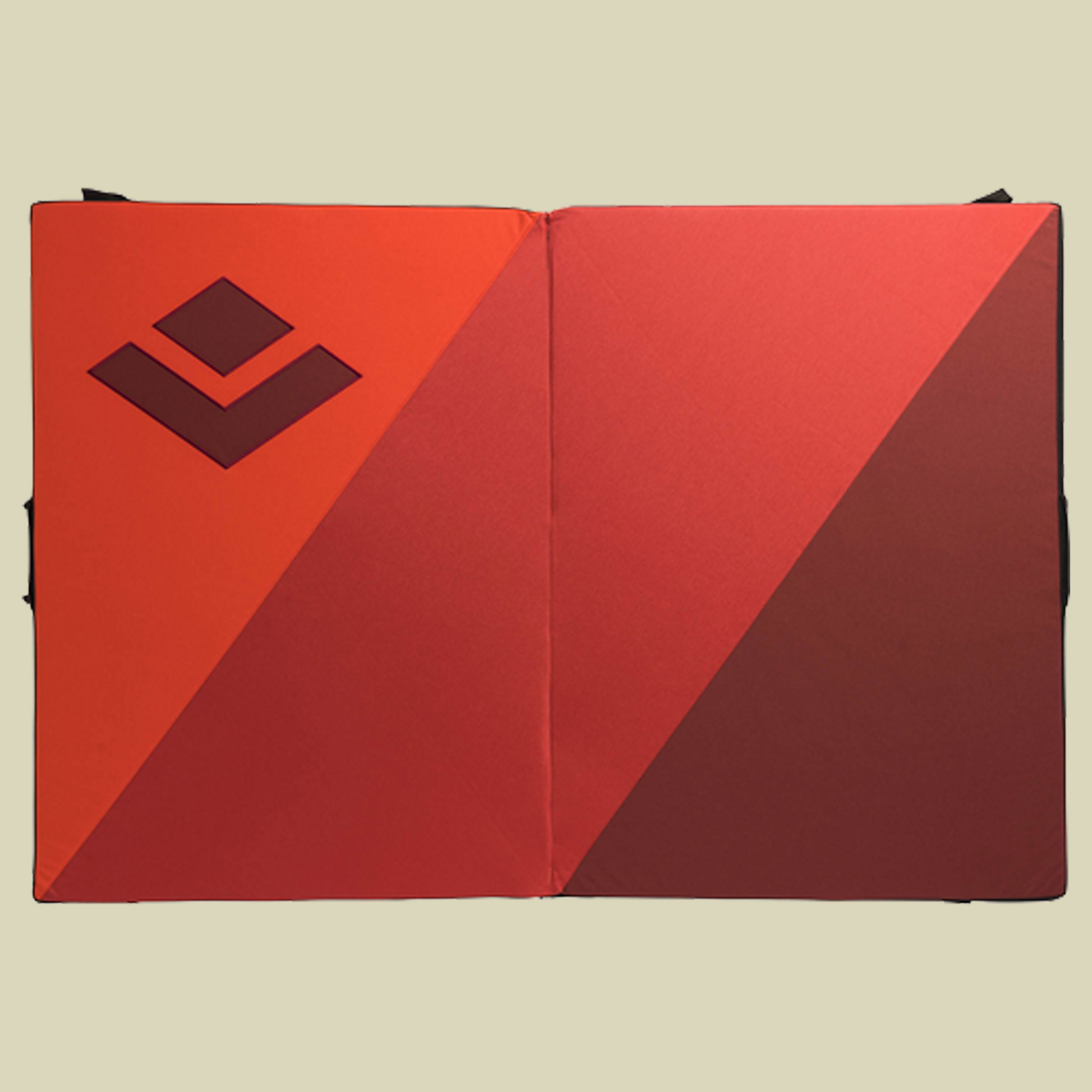 Mondo Crash Pad Maße 112 x 165 x 12,5 cm Farbe Tri-Red