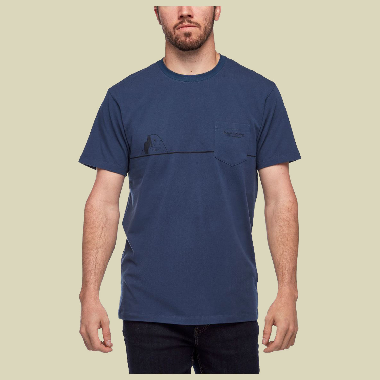 Half Dome Pocket Tee Men Größe L  Farbe ink blue