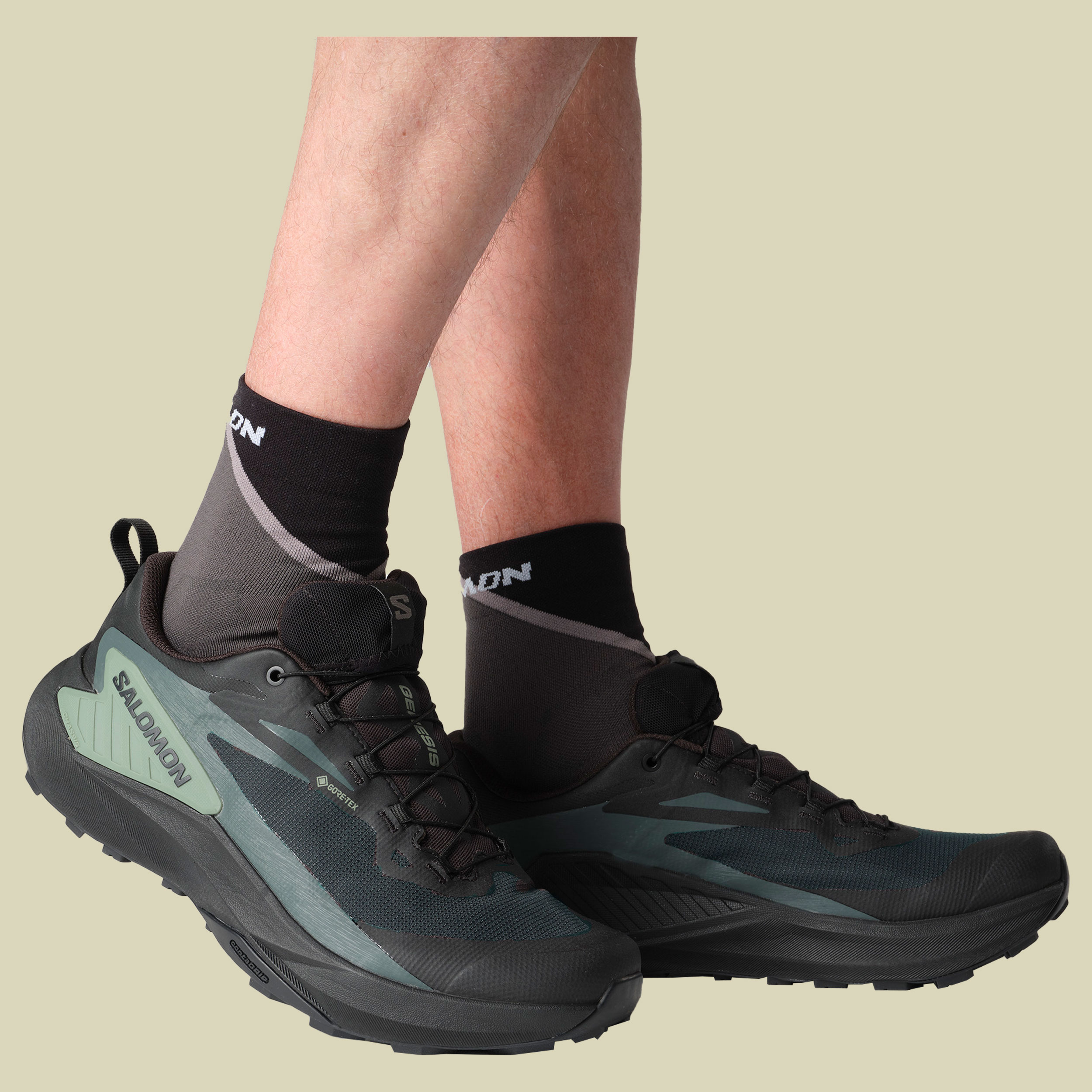 Genesis GTX Men UK 9 mehrfarbig IIII - Farbe black/agave green/urban chic