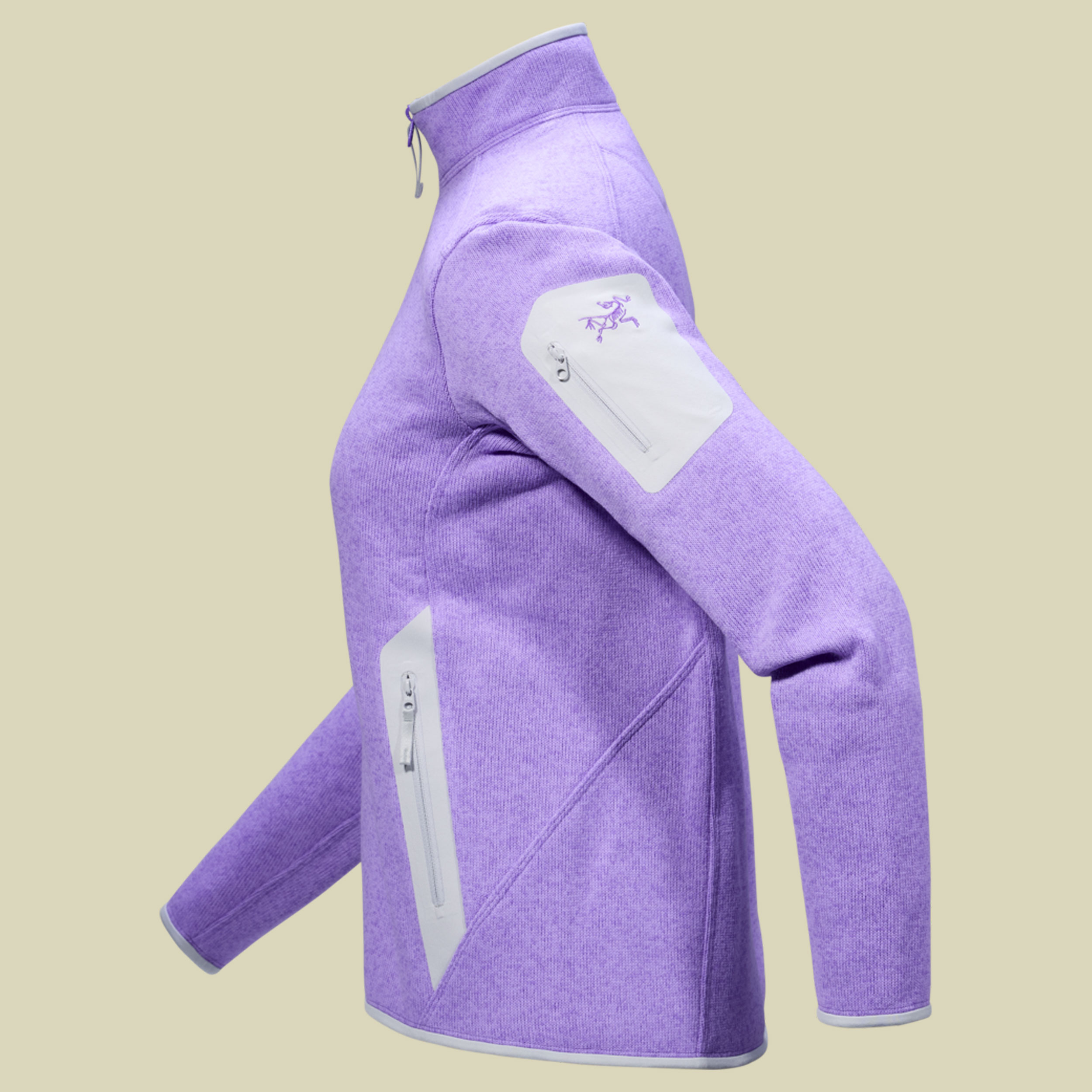 Covert Cardigan Women M mehrfarbig - aster heather/solitude